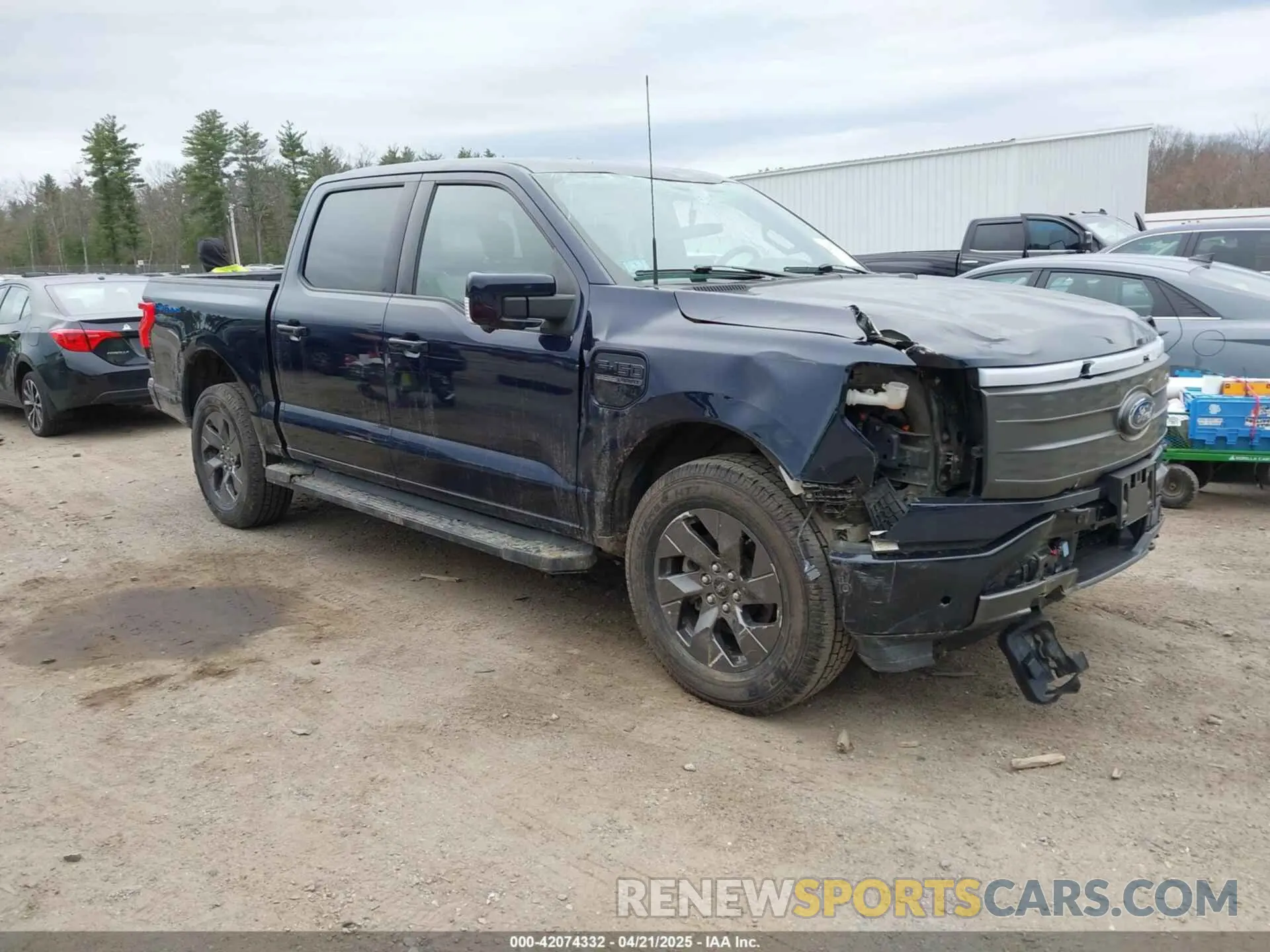 1 Photograph of a damaged car 1FTVW1EV3PWG21724 FORD F-150 LIGHTNING 2023