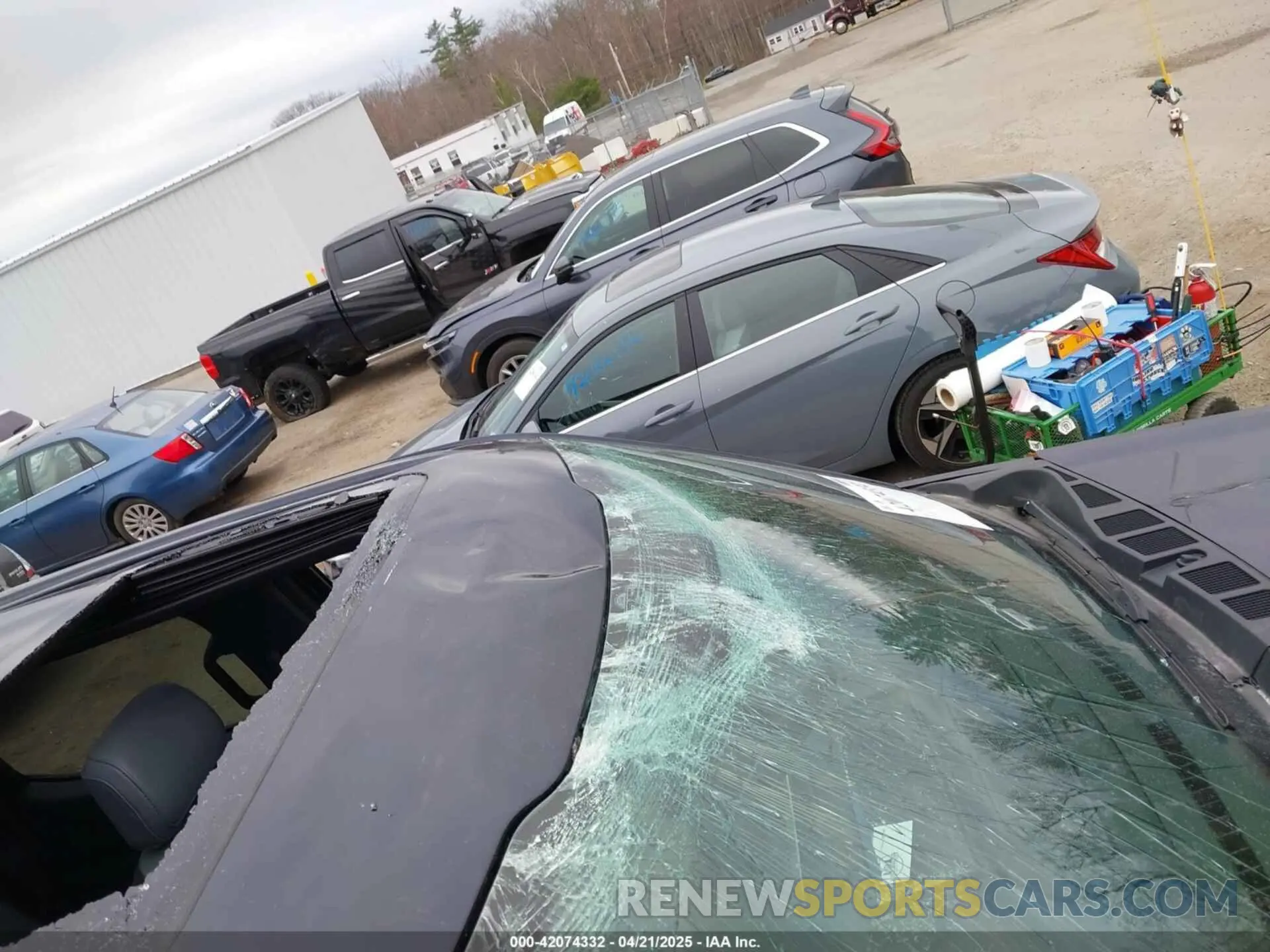 21 Photograph of a damaged car 1FTVW1EV3PWG21724 FORD F-150 LIGHTNING 2023