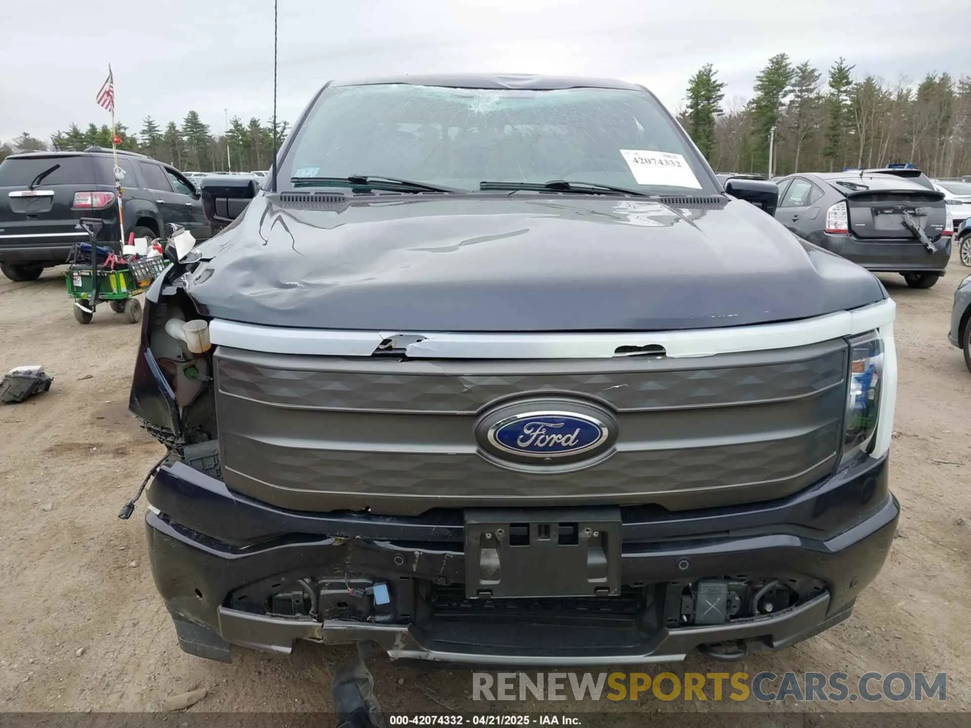 6 Photograph of a damaged car 1FTVW1EV3PWG21724 FORD F-150 LIGHTNING 2023