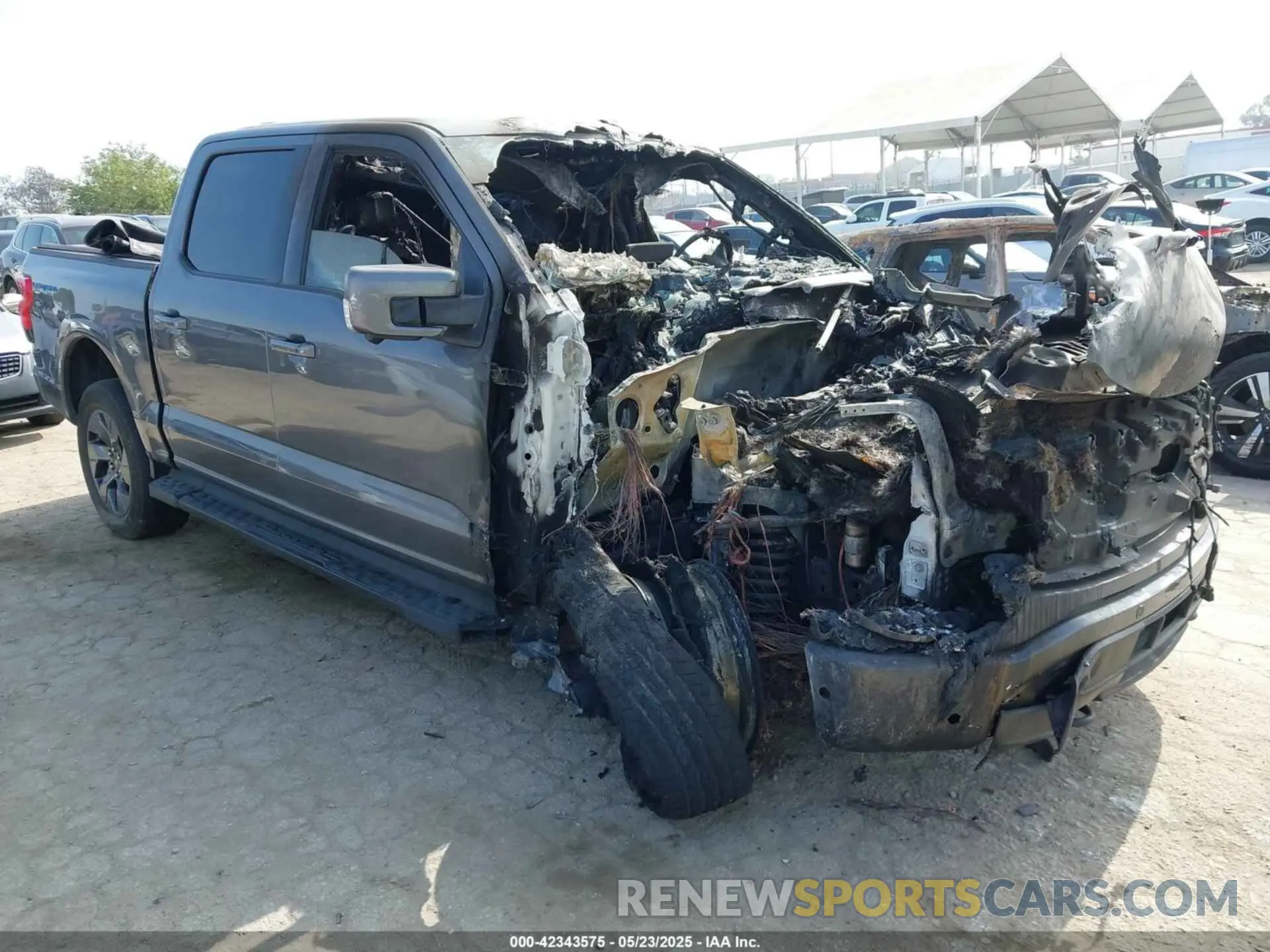 1 Photograph of a damaged car 1FTVW1EV5PWG19585 FORD F-150 LIGHTNING 2023