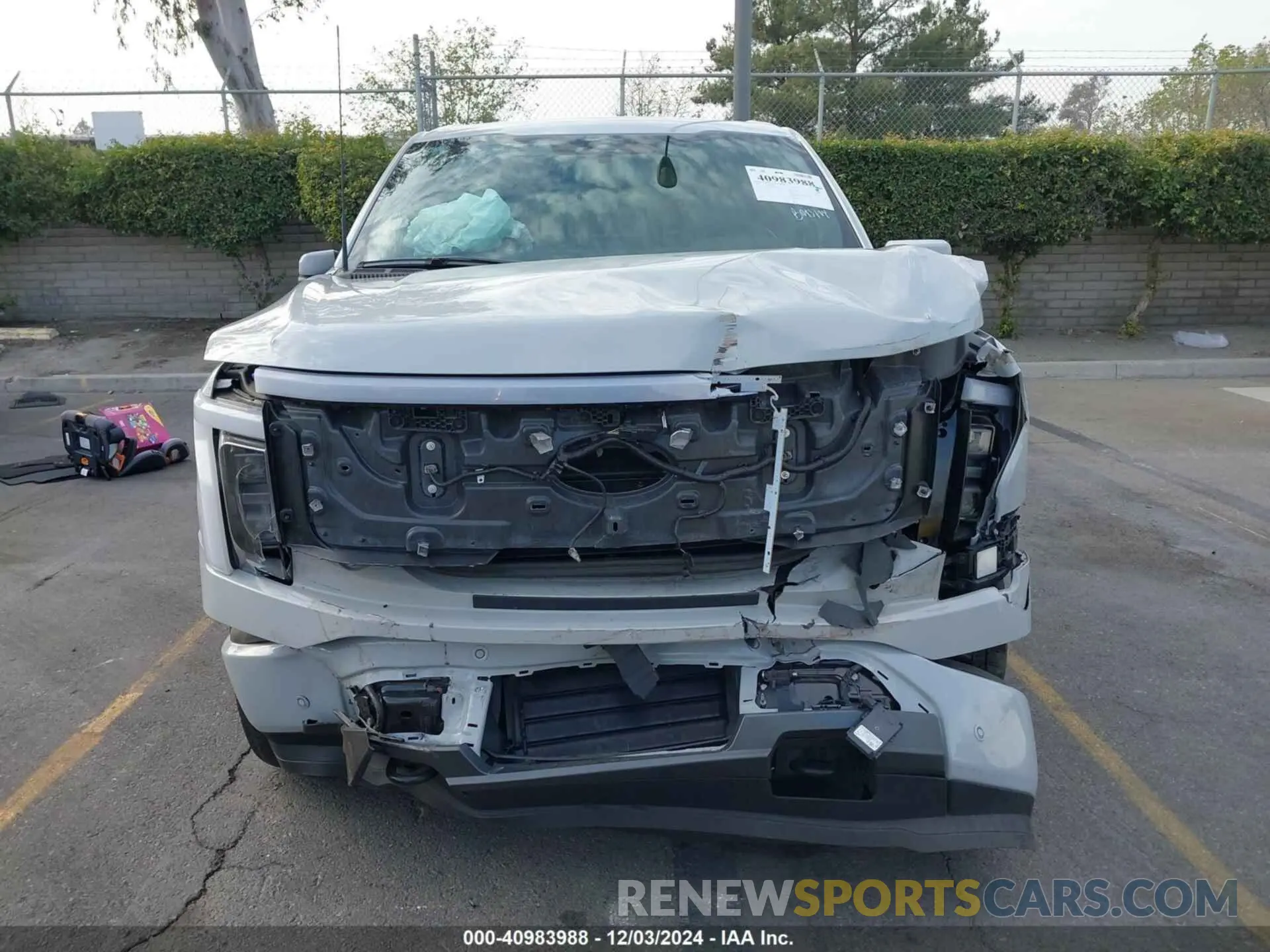 12 Photograph of a damaged car 1FTVW1EV6PWG10099 FORD F-150 LIGHTNING 2023