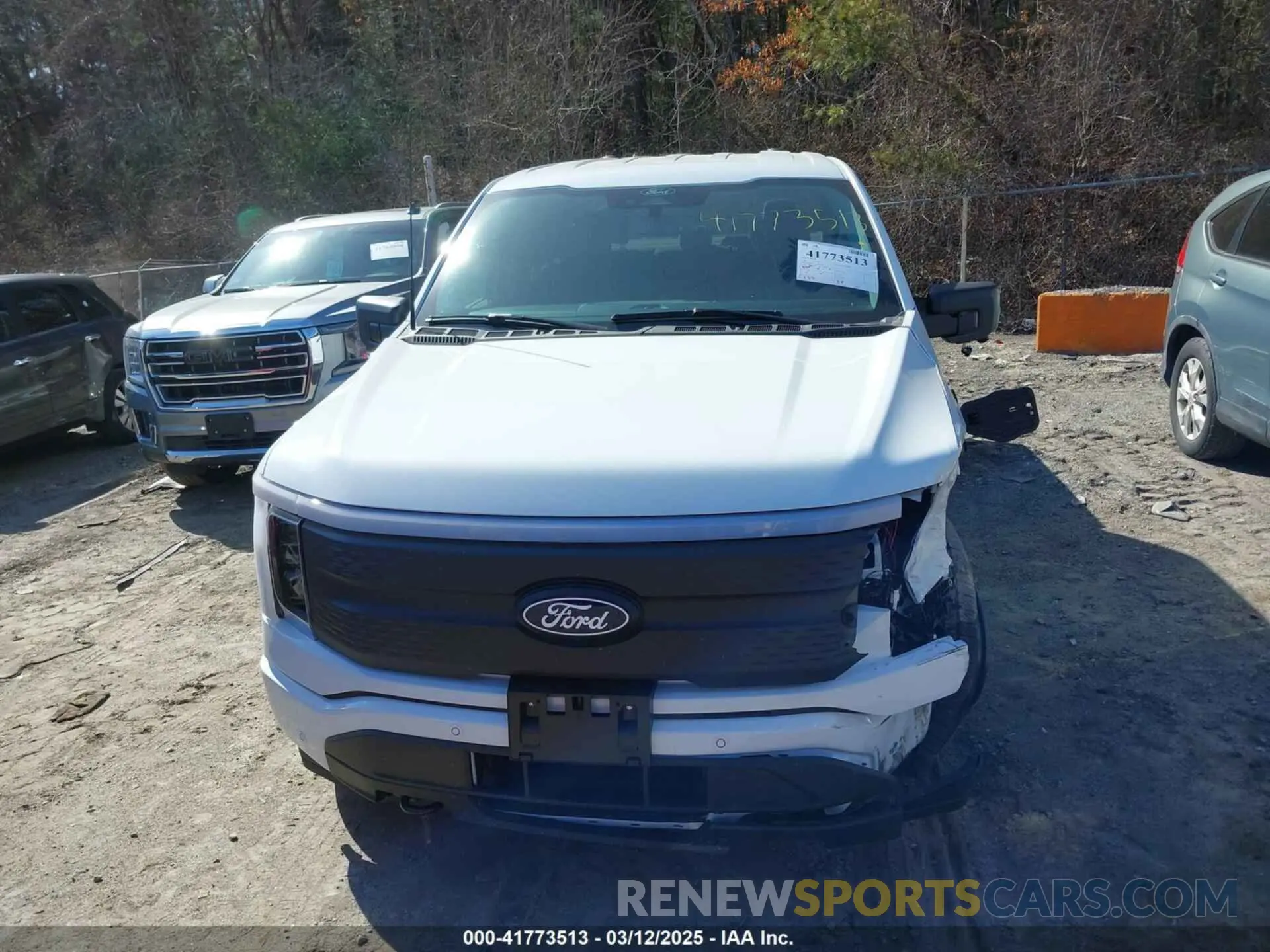 12 Photograph of a damaged car 1FT6W3L75RWG25846 FORD F-150 LIGHTNING 2024