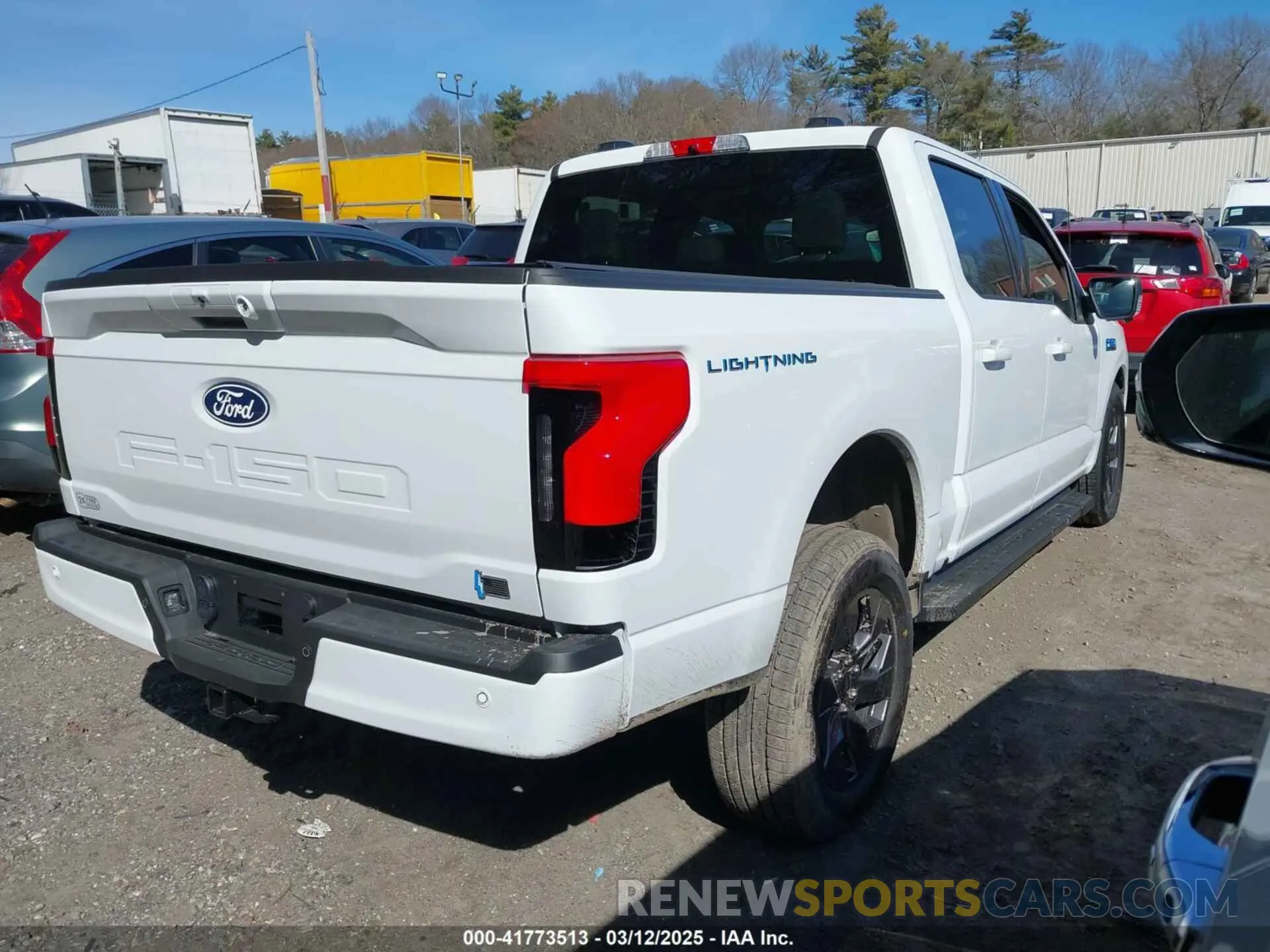 4 Photograph of a damaged car 1FT6W3L75RWG25846 FORD F-150 LIGHTNING 2024