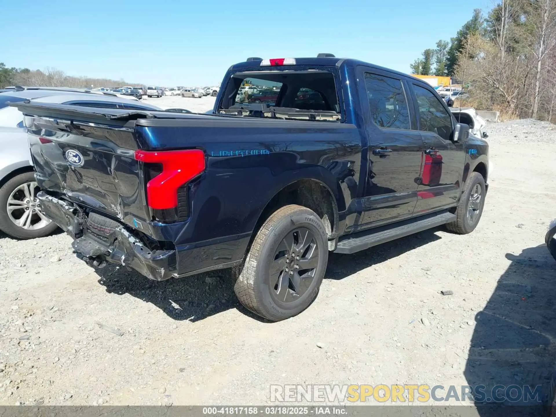 4 Photograph of a damaged car 1FT6W3L75RWG30755 FORD F-150 LIGHTNING 2024