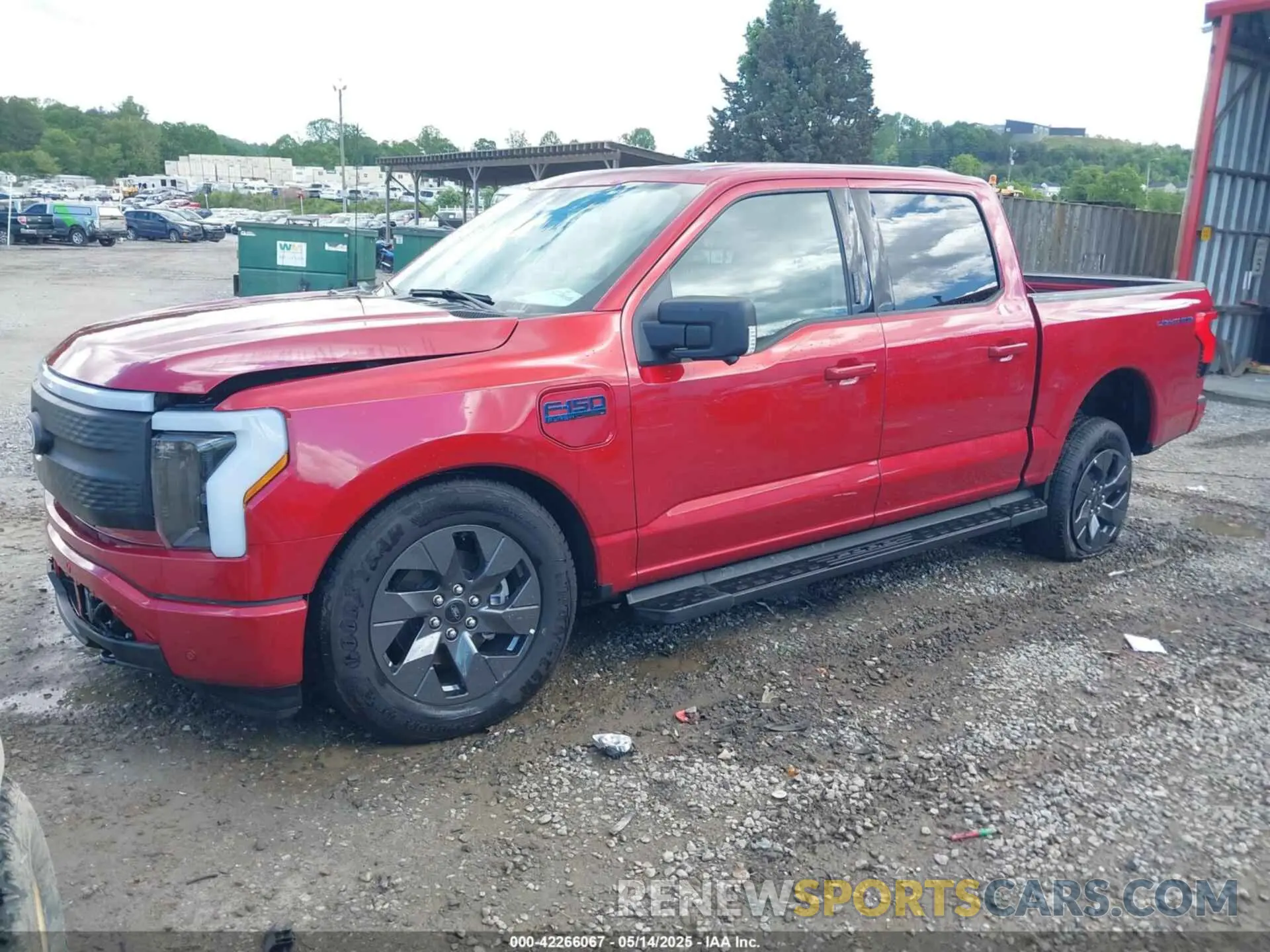 2 Photograph of a damaged car 1FT6W3L7XRWG02773 FORD F-150 LIGHTNING 2024