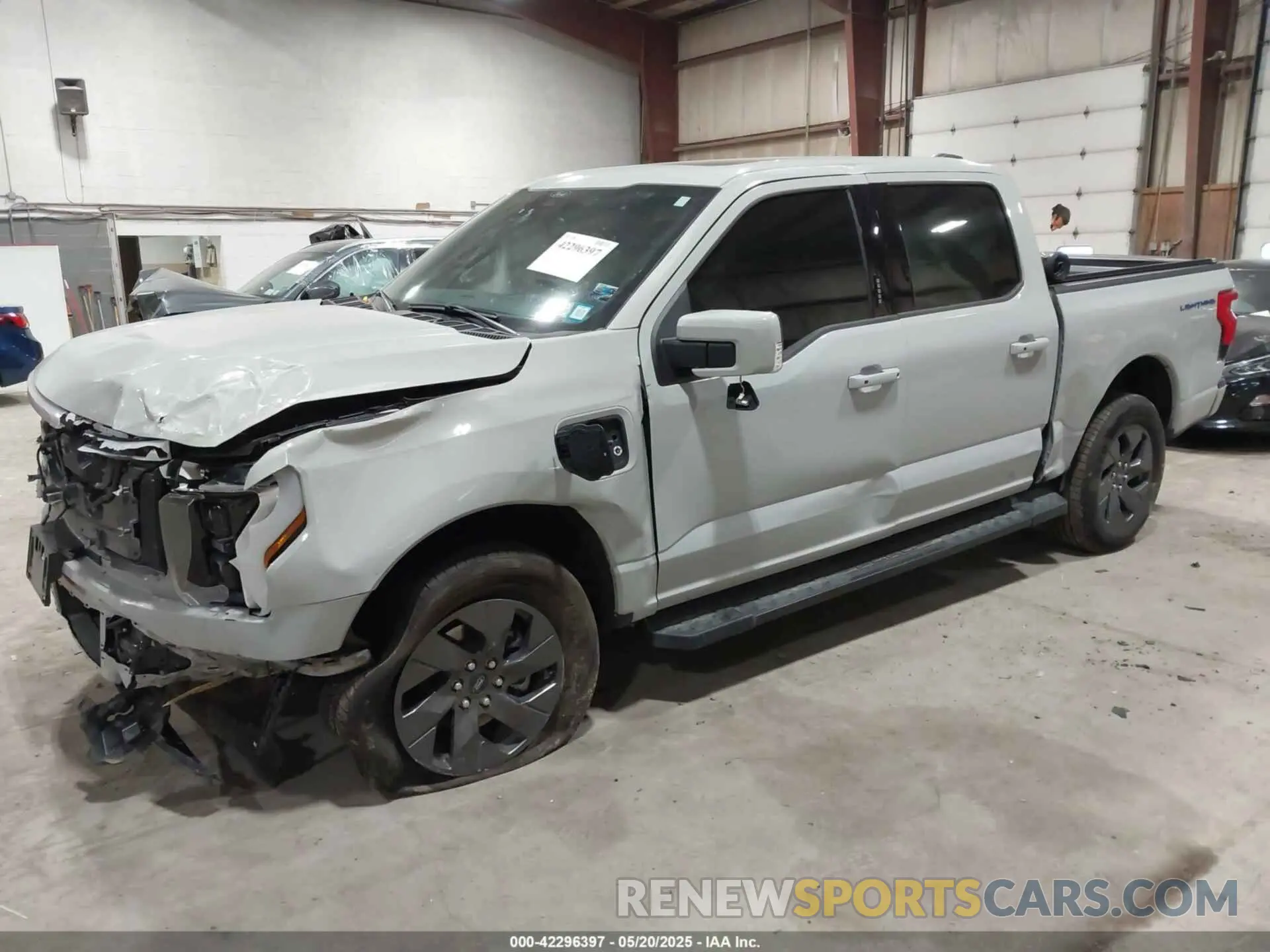 2 Photograph of a damaged car 1FT6W5L72RWG24374 FORD F-150 LIGHTNING 2024