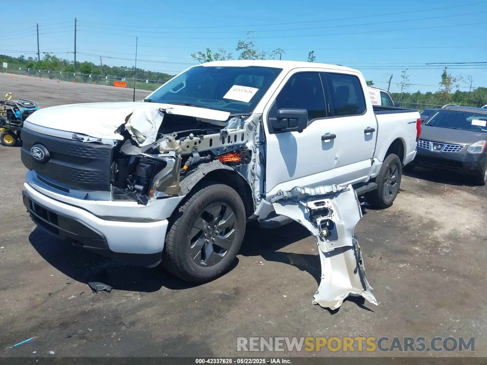 2 Photograph of a damaged car 1FTVW3LK6RWG26665 FORD F-150 LIGHTNING 2024