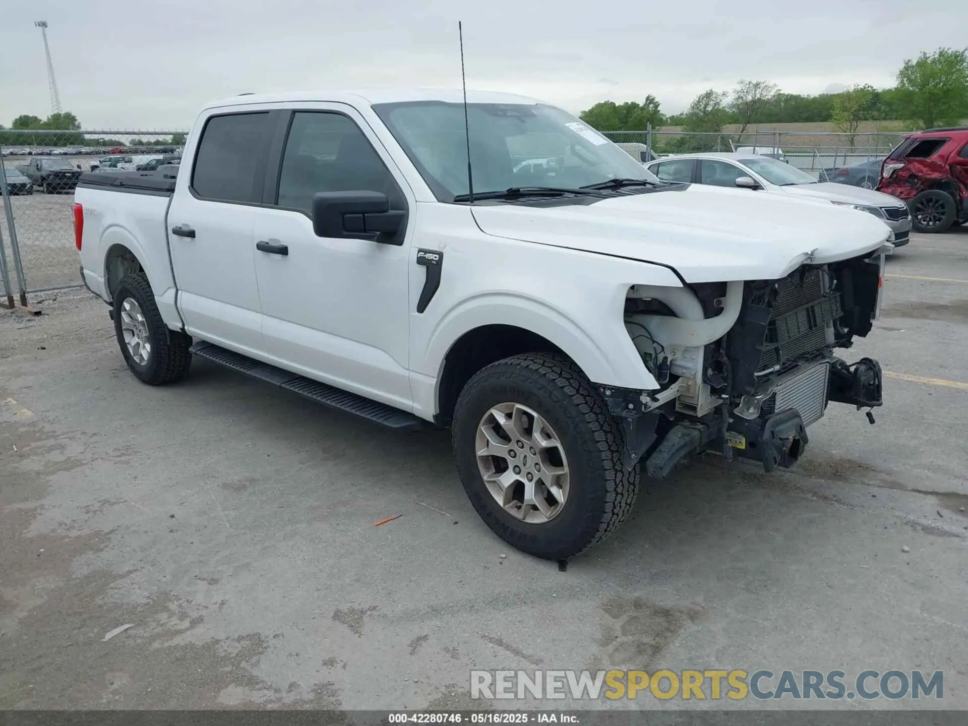 1 Photograph of a damaged car 1FTFW1P82NKE64364 FORD F-150 POLICE RESPONDER 2022
