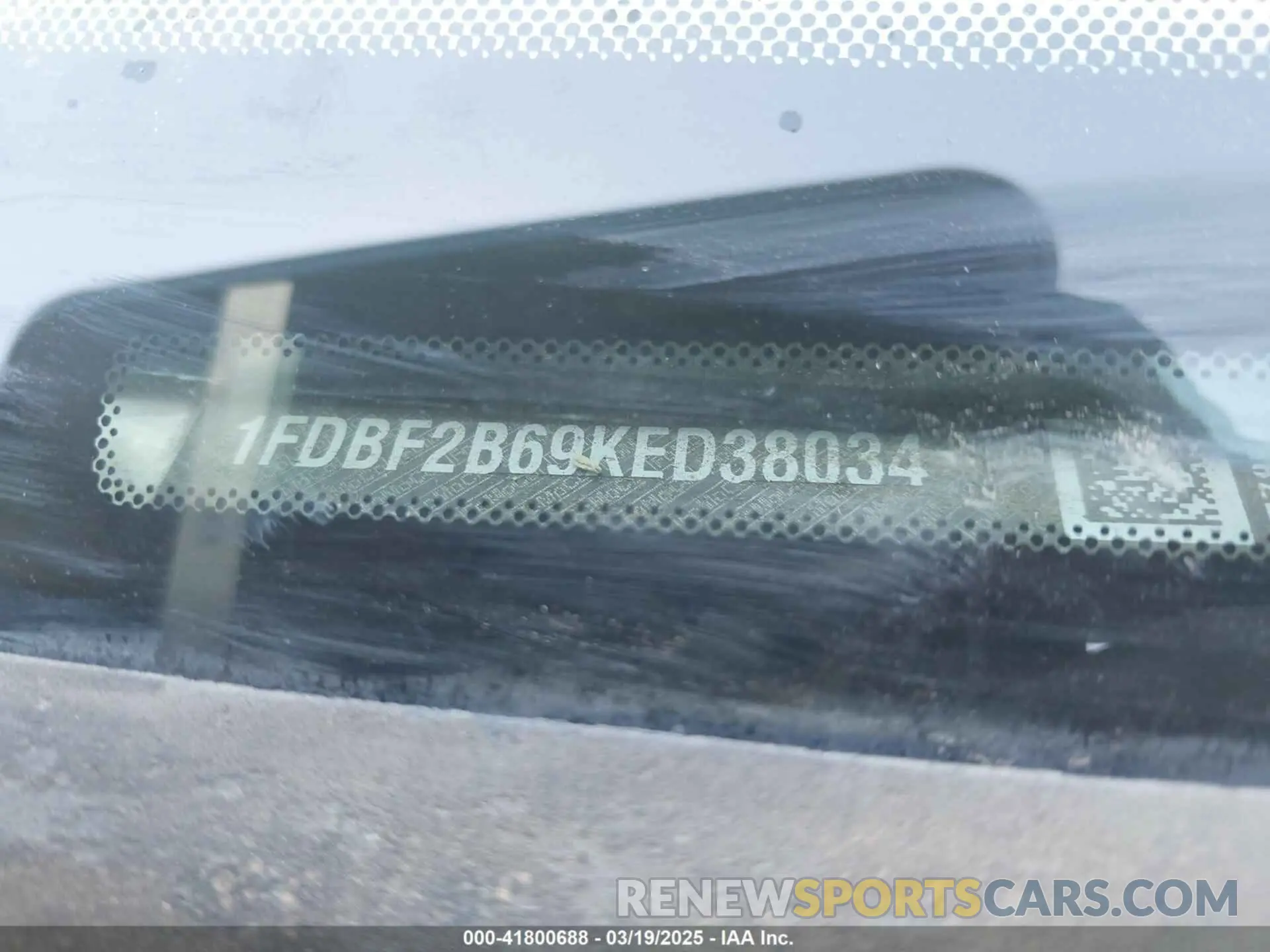 9 Photograph of a damaged car 1FDBF2B69KED38034 FORD F-250 2019