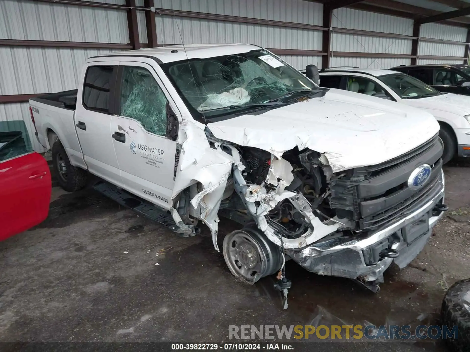 1 Photograph of a damaged car 1FT7W2B60KEF58902 FORD F-250 2019