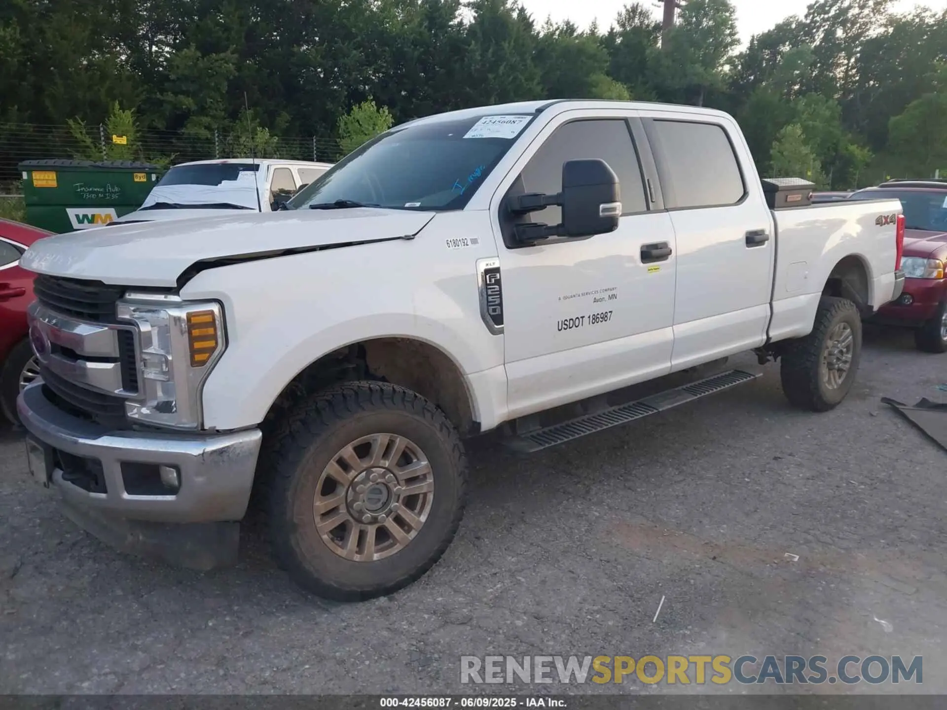 2 Photograph of a damaged car 1FT7W2B63KEG81657 FORD F-250 2019