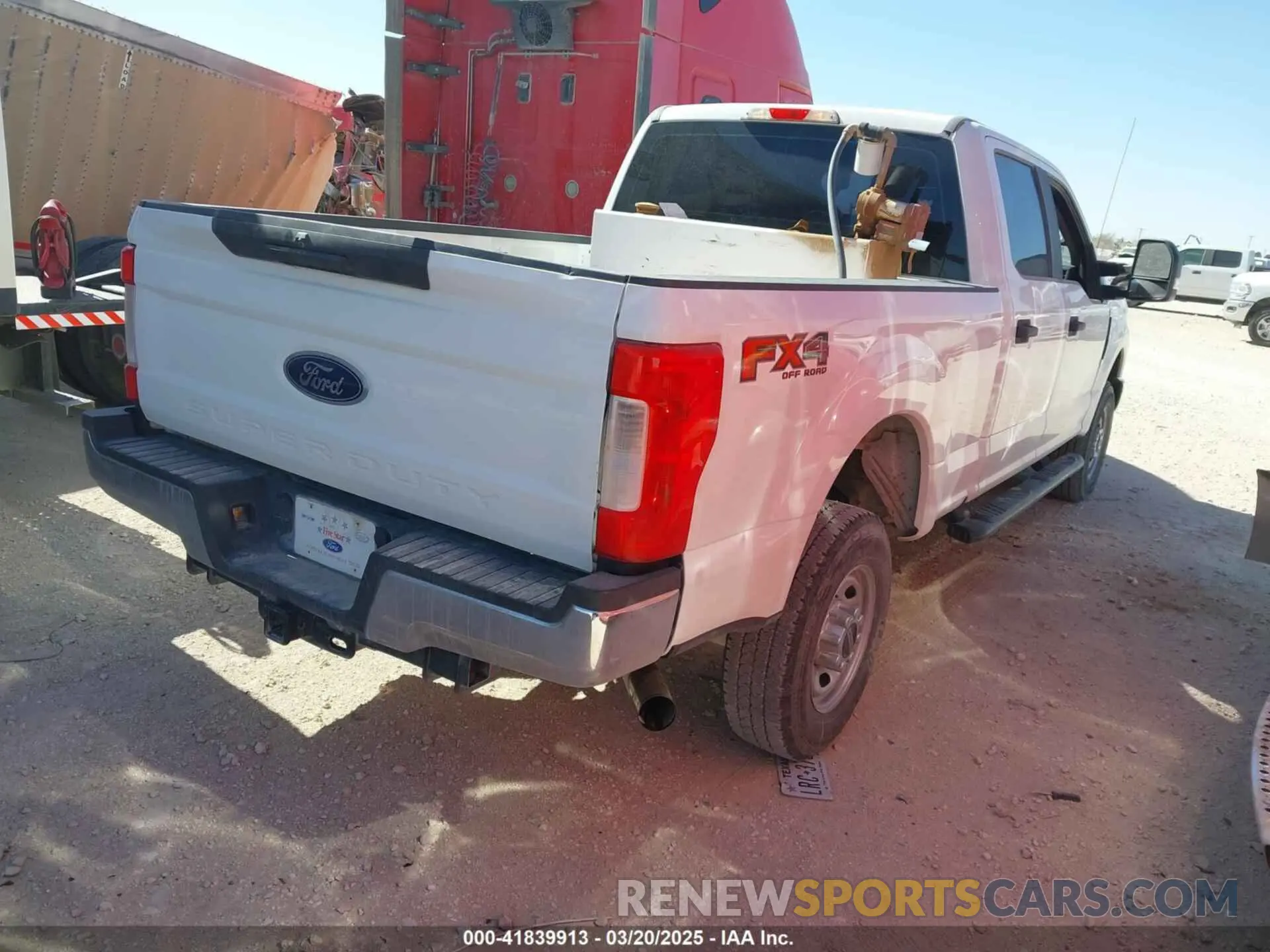 4 Photograph of a damaged car 1FT7W2B65KED26568 FORD F-250 2019