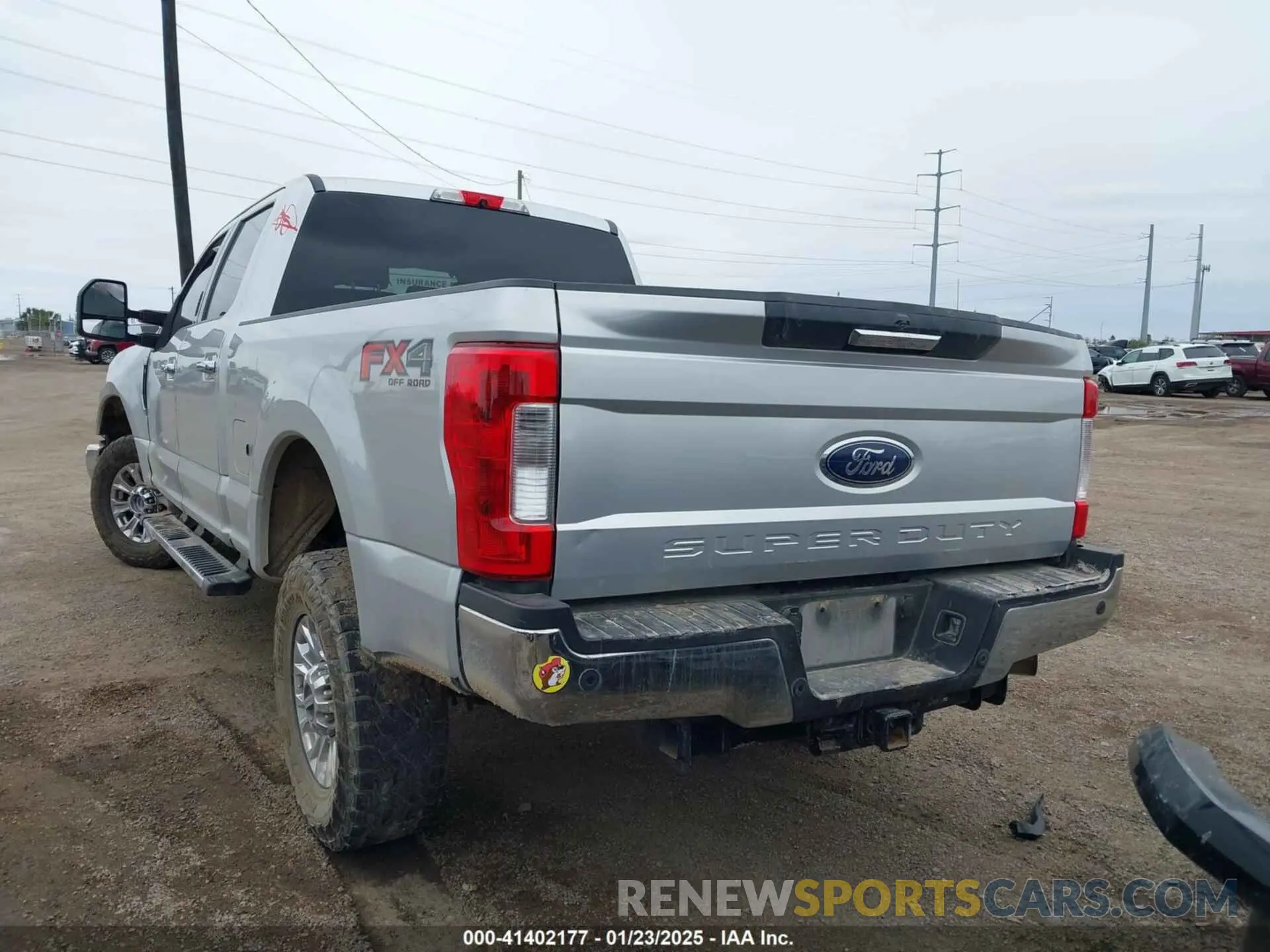 3 Photograph of a damaged car 1FT7W2B68KEE52410 FORD F-250 2019