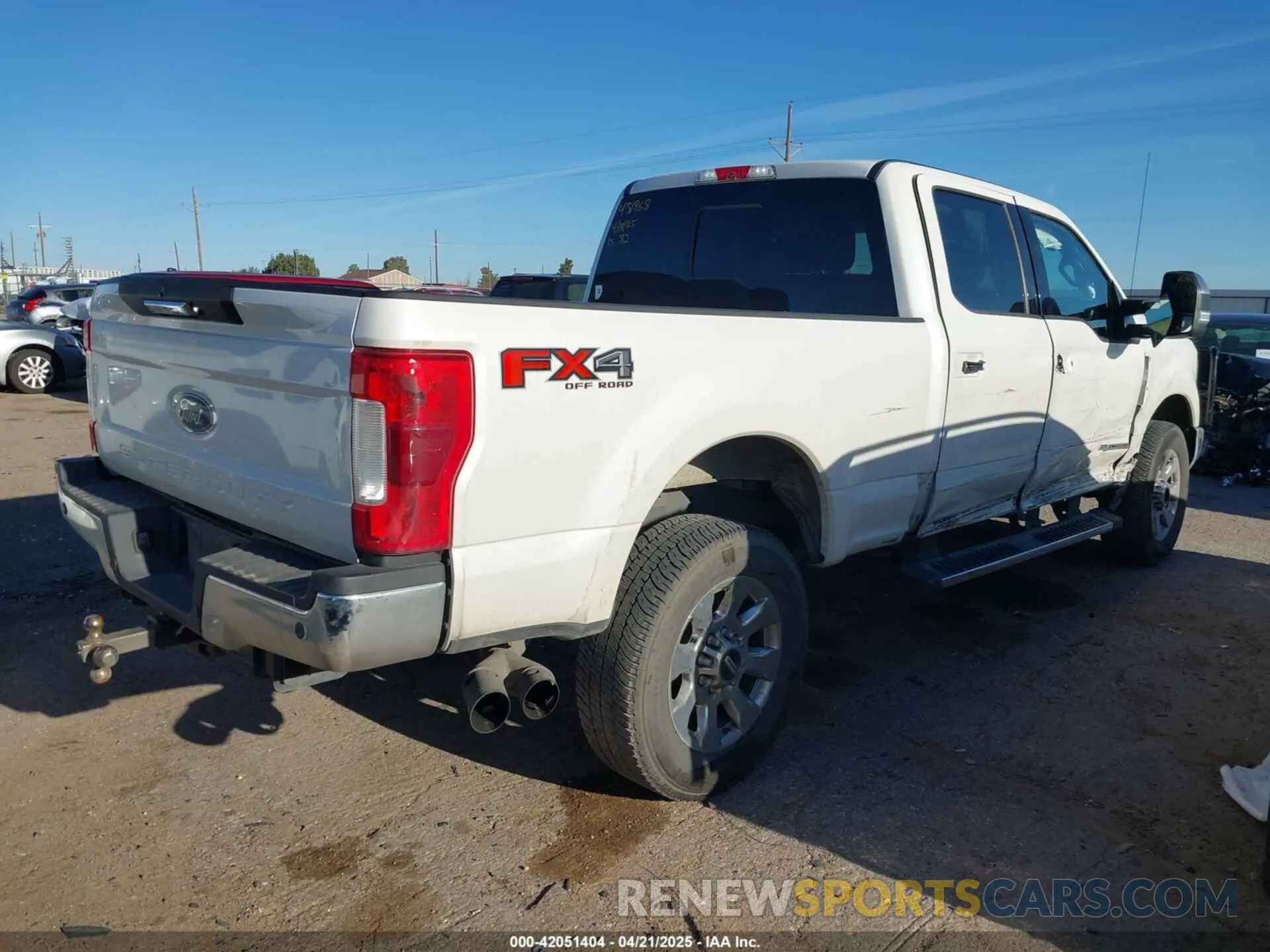 4 Photograph of a damaged car 1FT7W2BT1KEG39753 FORD F-250 2019