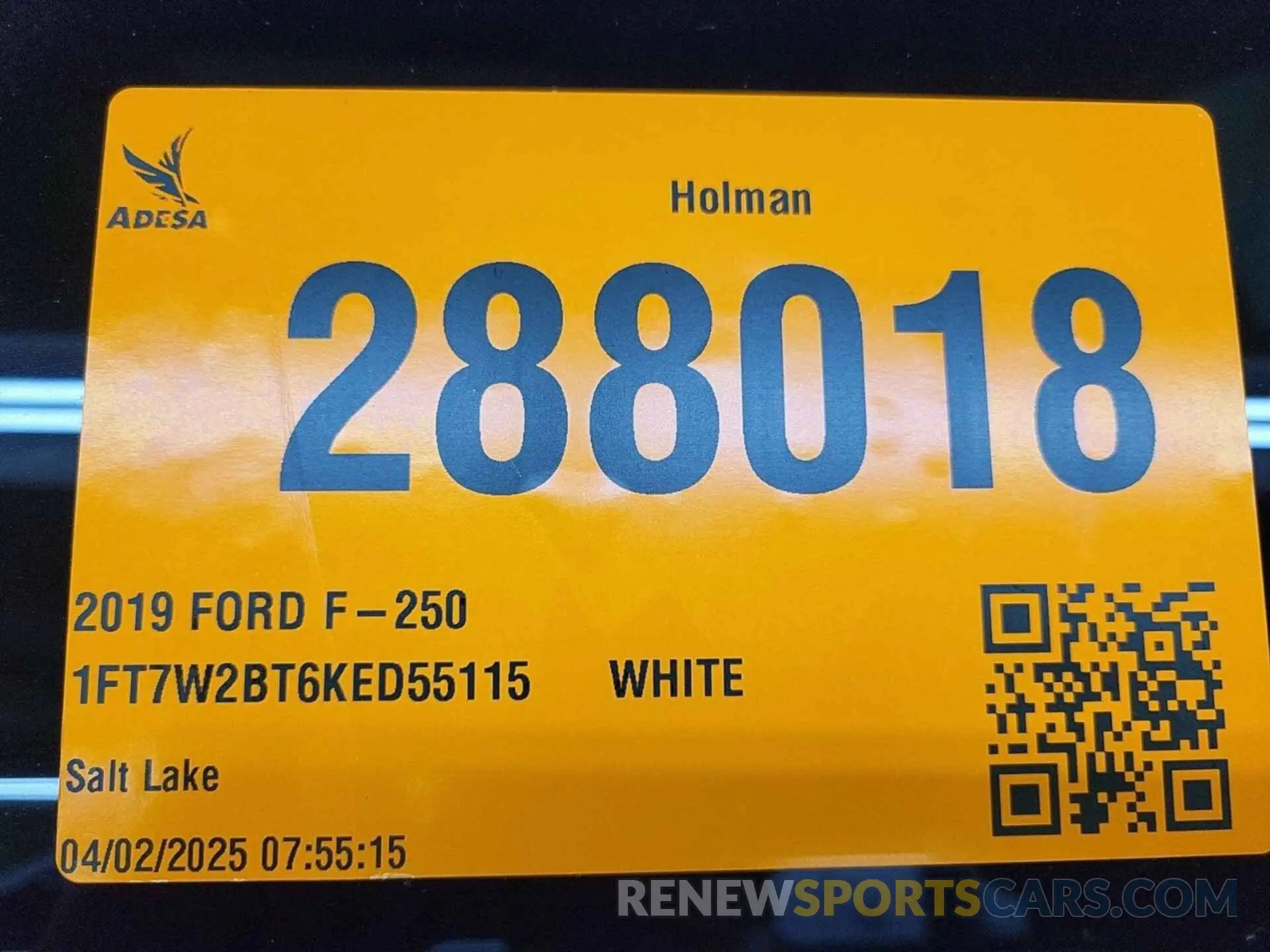 30 Photograph of a damaged car 1FT7W2BT6KED55115 FORD F-250 2019