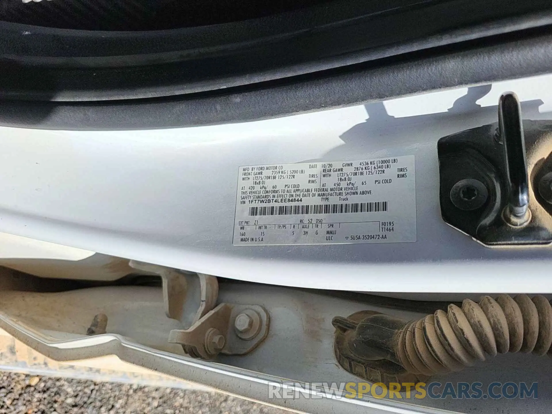 22 Photograph of a damaged car 1FT7W2BT4LEE84844 FORD F-250 2020