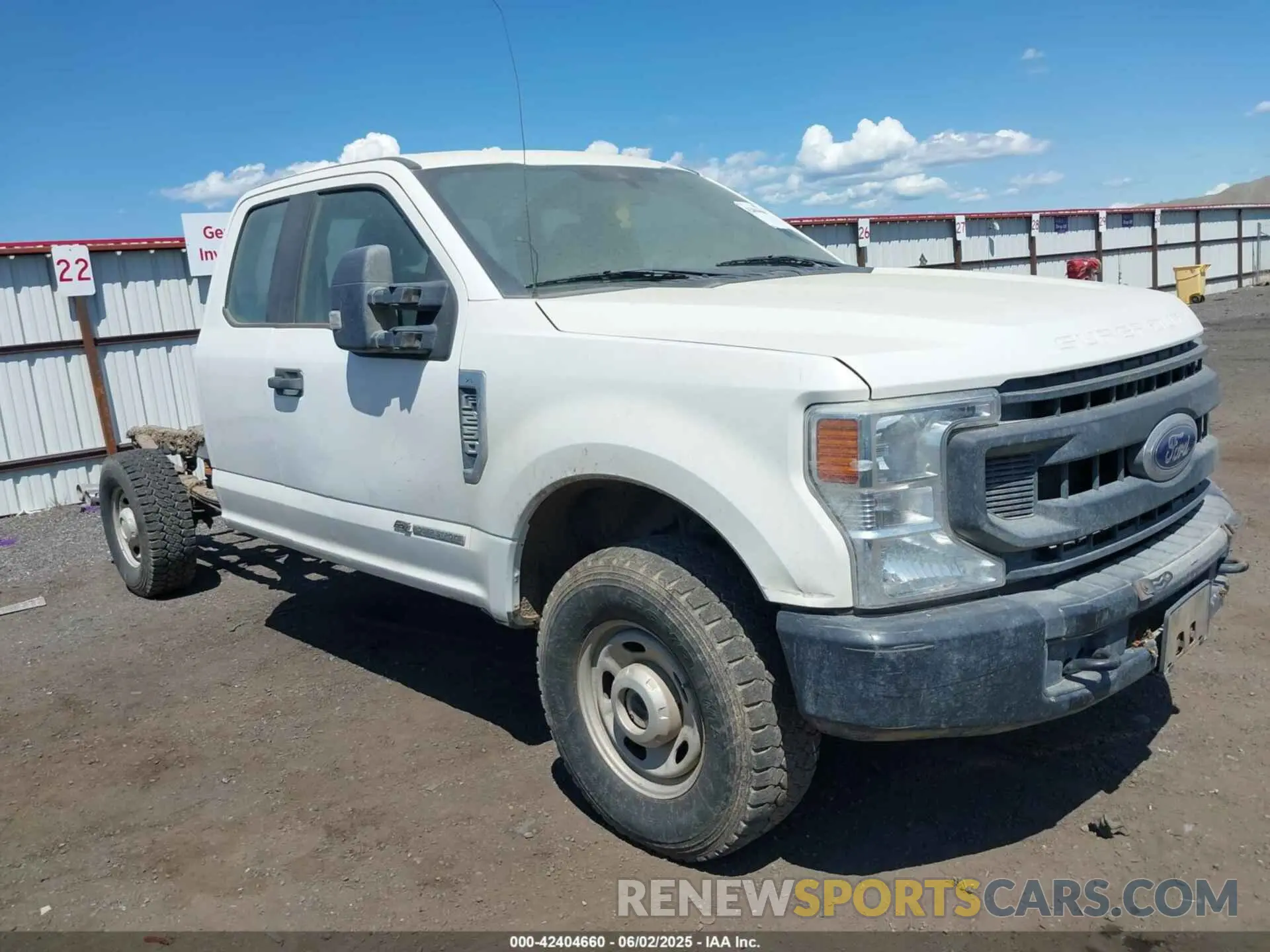 1 Photograph of a damaged car 1FT7X2BT2LEC53597 FORD F-250 2020