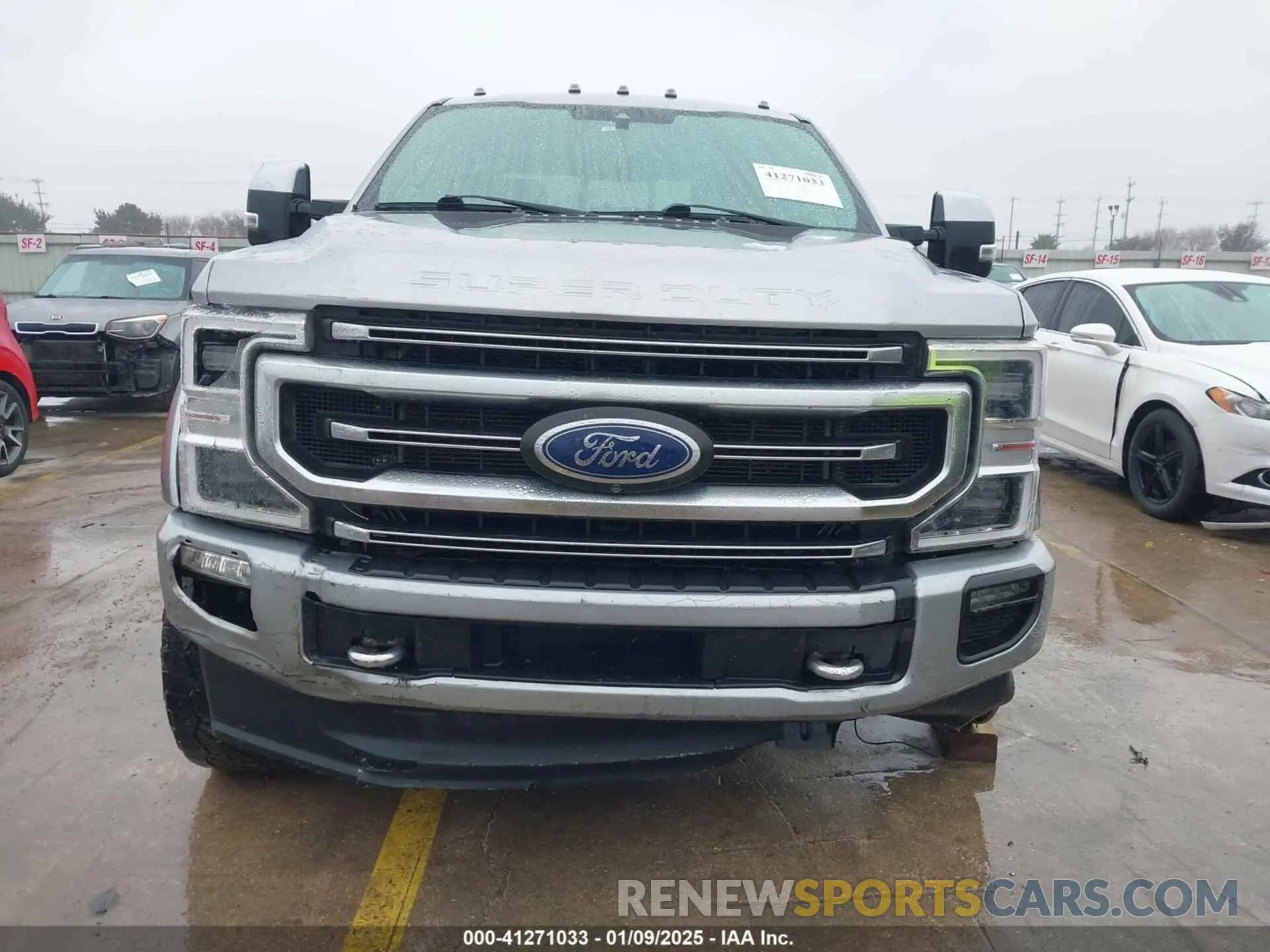 11 Photograph of a damaged car 1FT8W2BT8LEE71602 FORD F-250 2020
