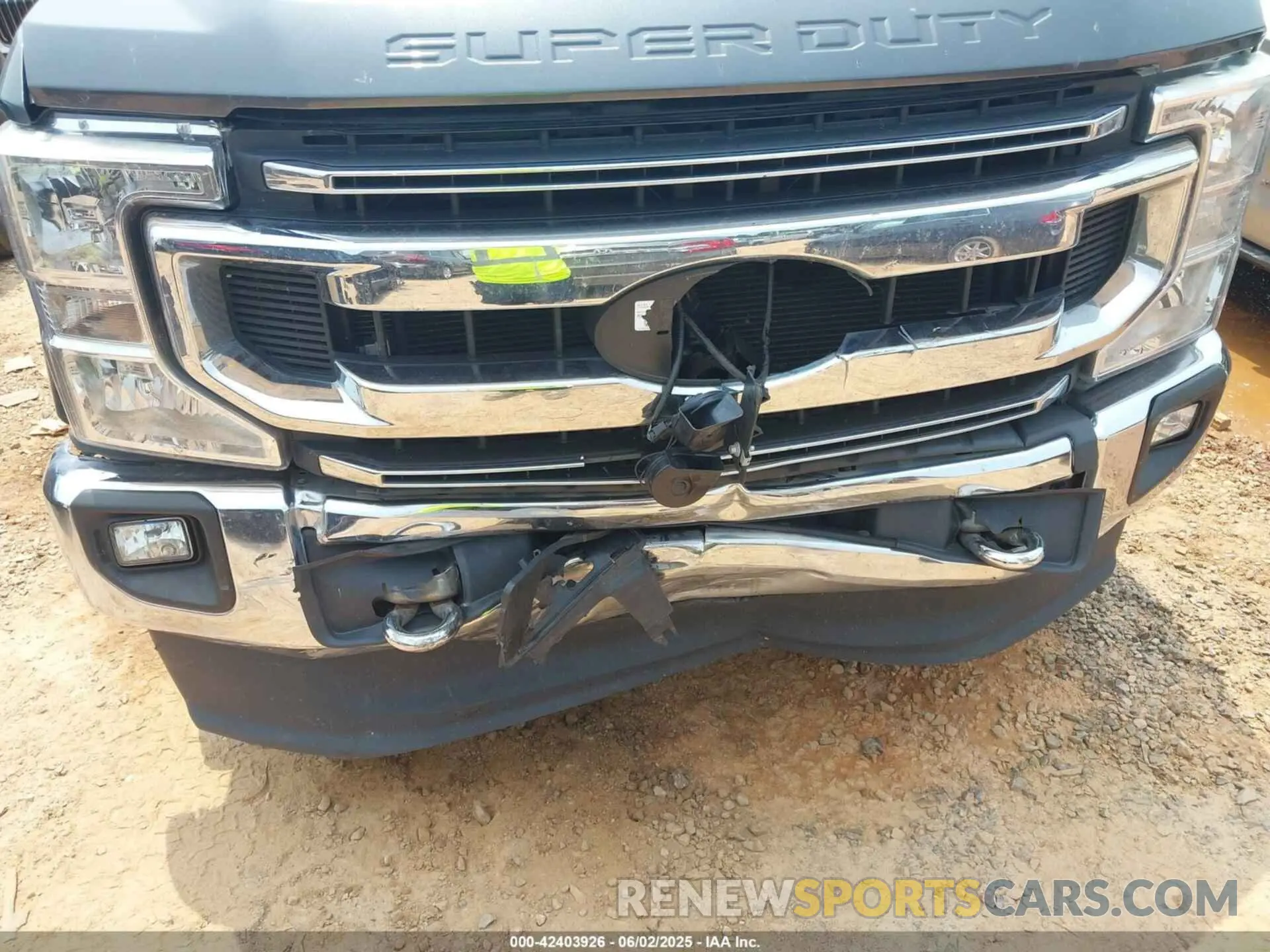 6 Photograph of a damaged car 1FT8W2BTXLEC59140 FORD F-250 2020