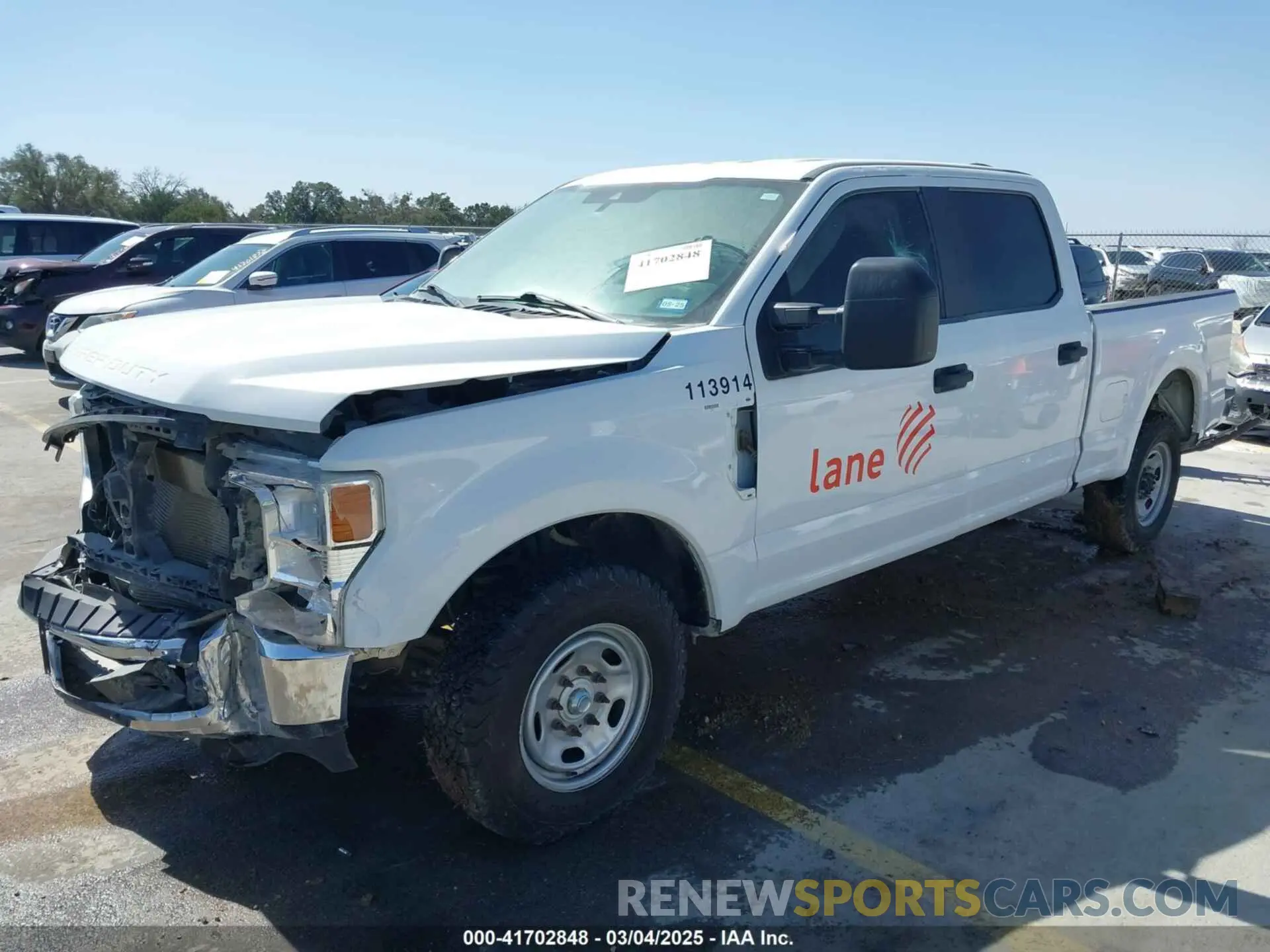 2 Photograph of a damaged car 1FT7W2A66MED07385 FORD F-250 2021