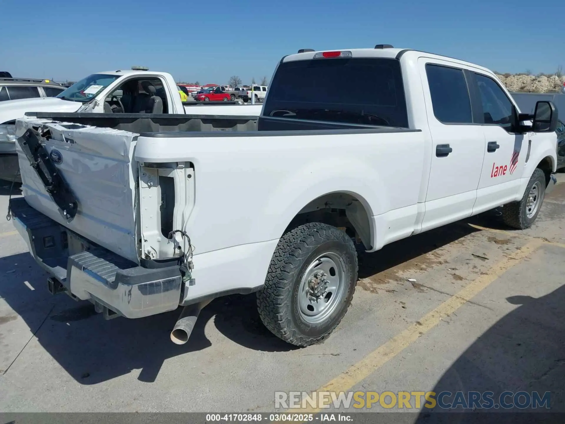 4 Photograph of a damaged car 1FT7W2A66MED07385 FORD F-250 2021