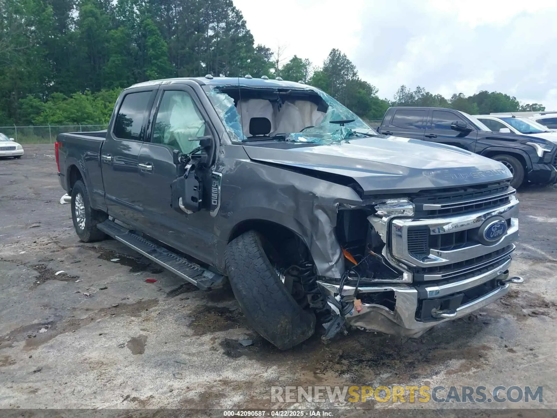 1 Photograph of a damaged car 1FT7W2B66MEC24781 FORD F-250 2021