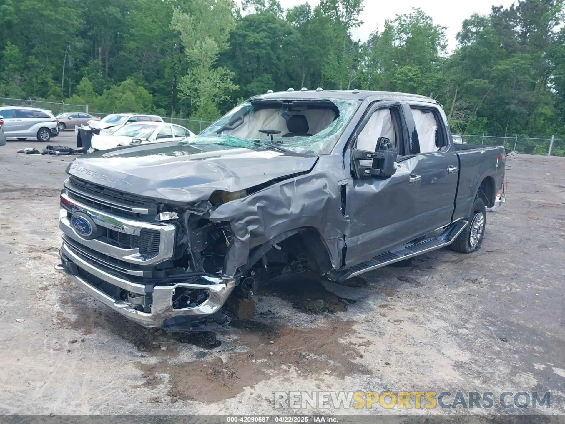 2 Photograph of a damaged car 1FT7W2B66MEC24781 FORD F-250 2021
