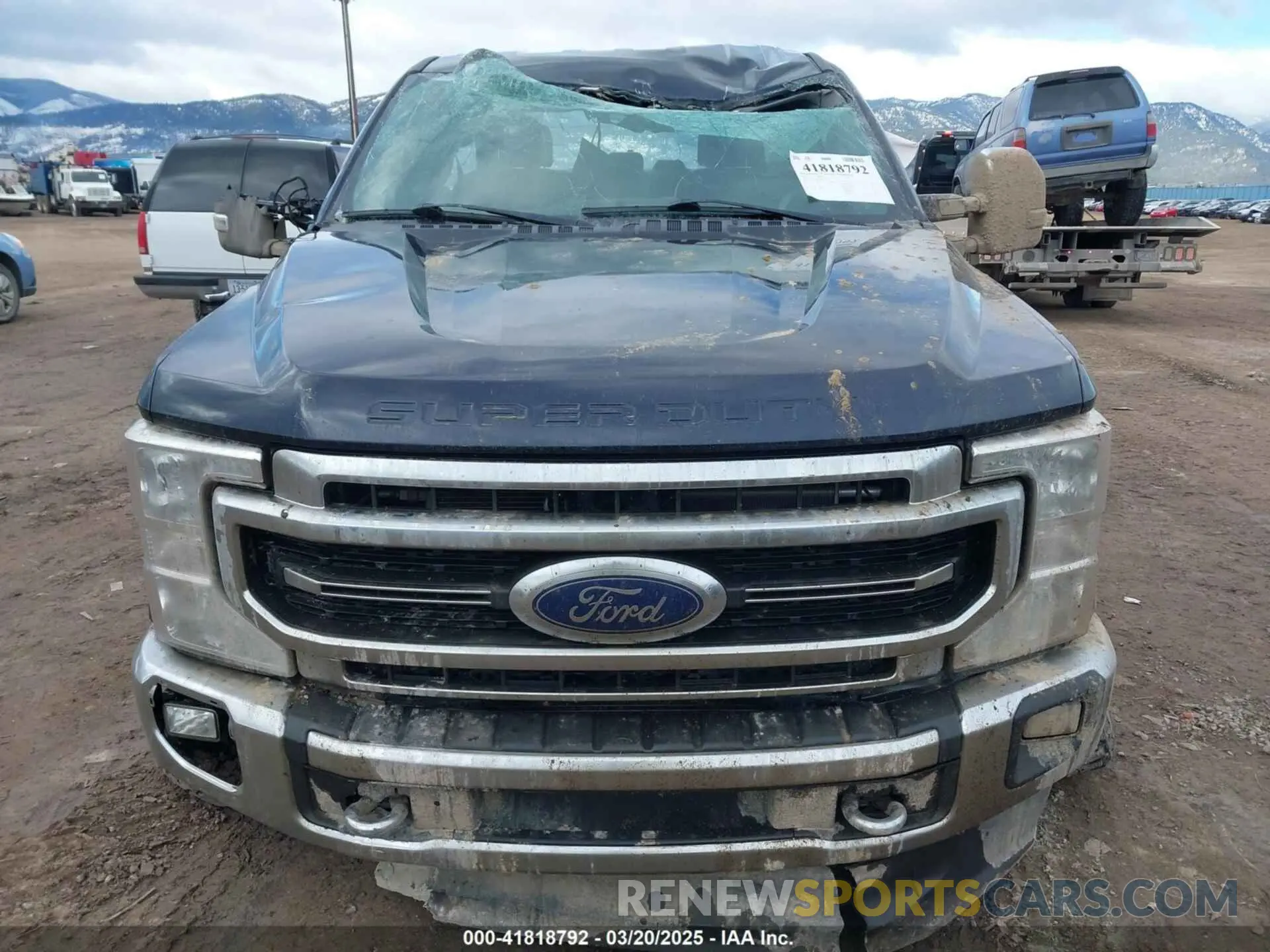 12 Photograph of a damaged car 1FT7W2BNXMEC32213 FORD F-250 2021