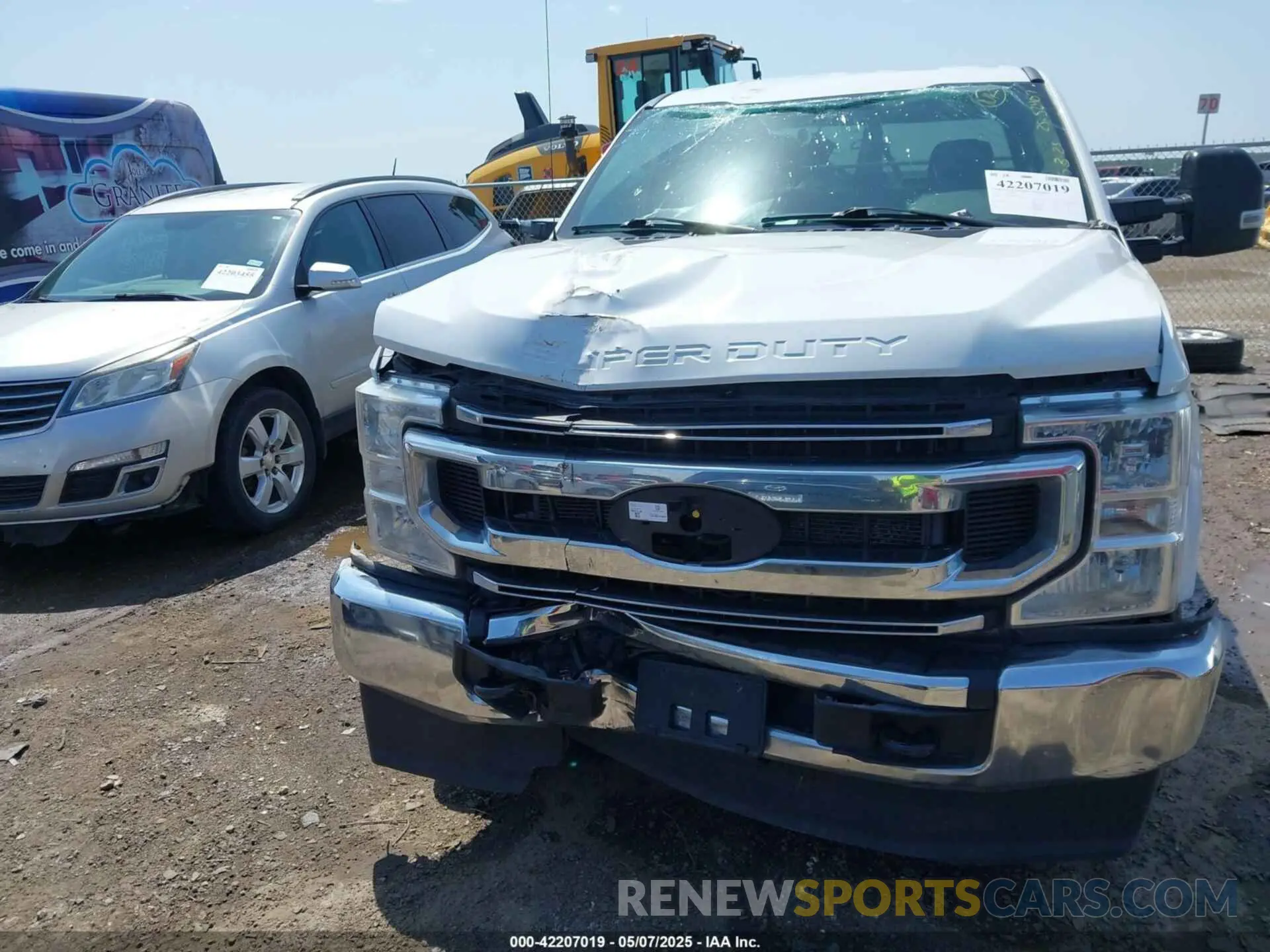 12 Photograph of a damaged car 1FT7W2BT1MED43814 FORD F-250 2021