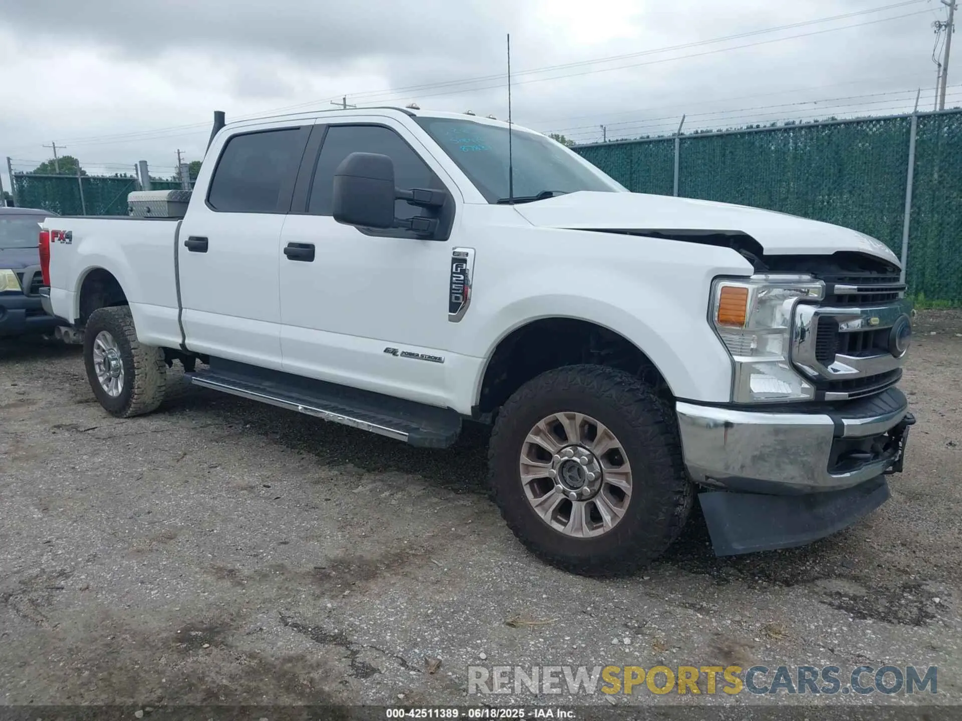 1 Photograph of a damaged car 1FT7W2BT2MED87563 FORD F-250 2021