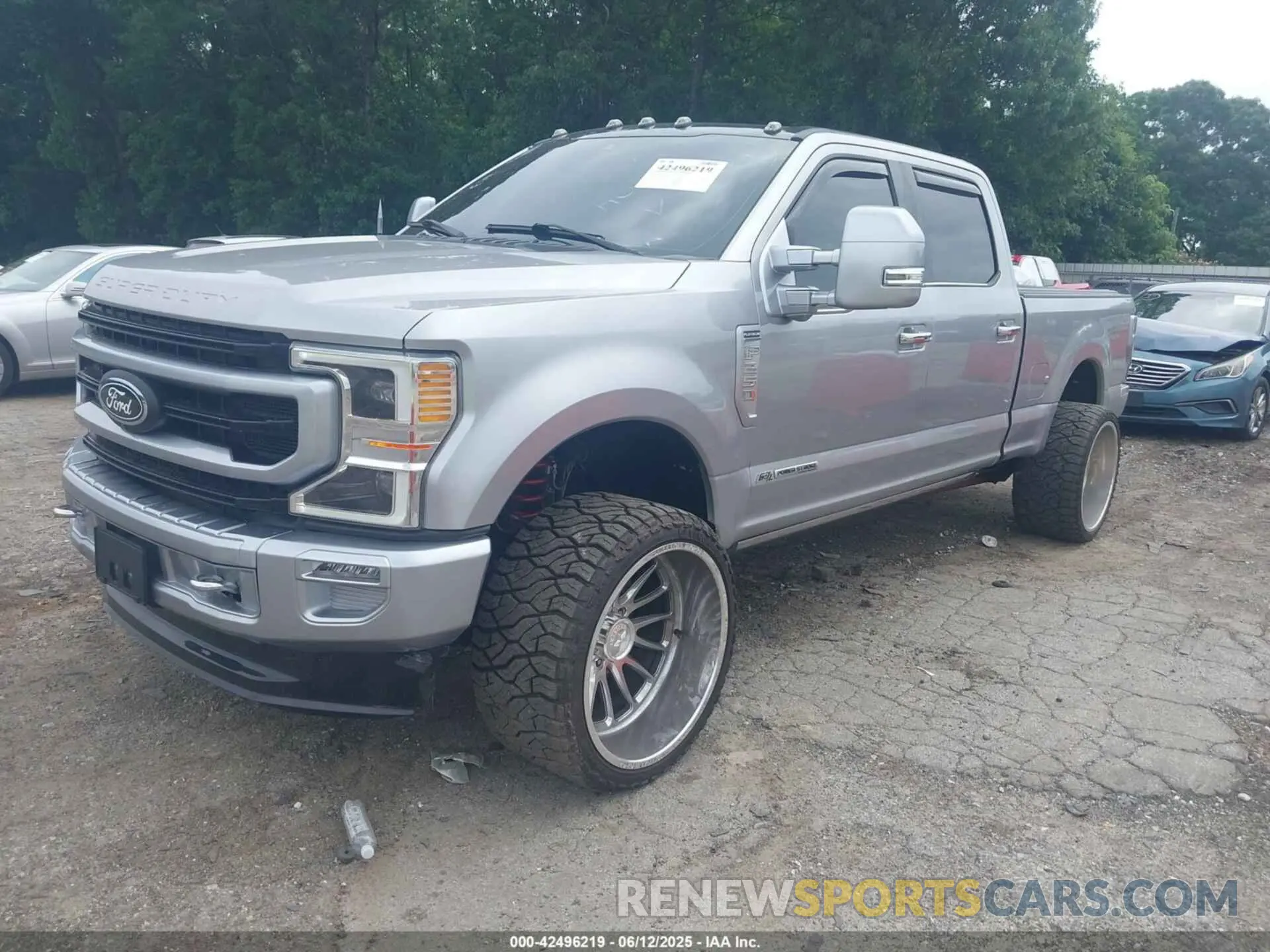 2 Photograph of a damaged car 1FT7W2BT5MED66089 FORD F-250 2021