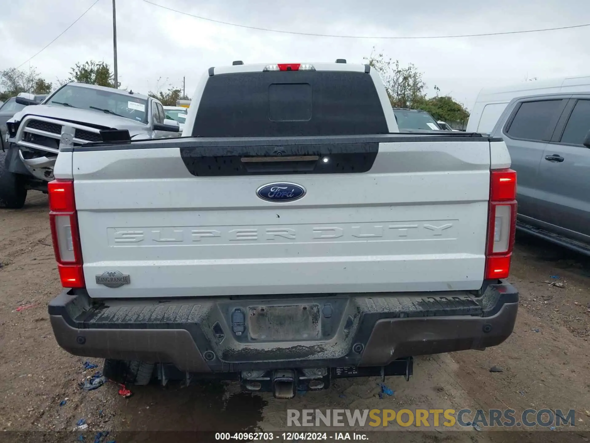 16 Photograph of a damaged car 1FT7W2BT7MEC81254 FORD F-250 2021