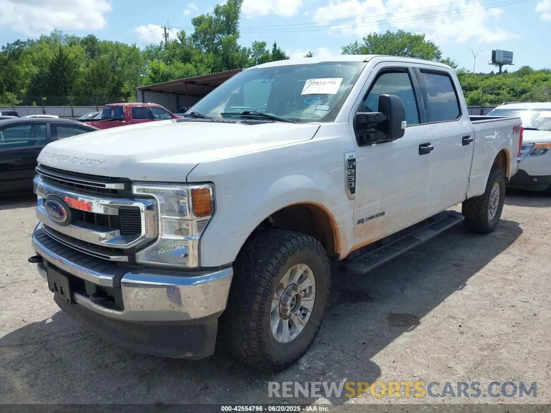 2 Photograph of a damaged car 1FT7W2BT8MED71917 FORD F-250 2021