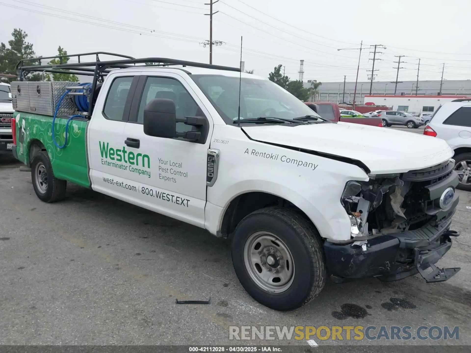 1 Photograph of a damaged car 1FT7X2A61MED97249 FORD F-250 2021