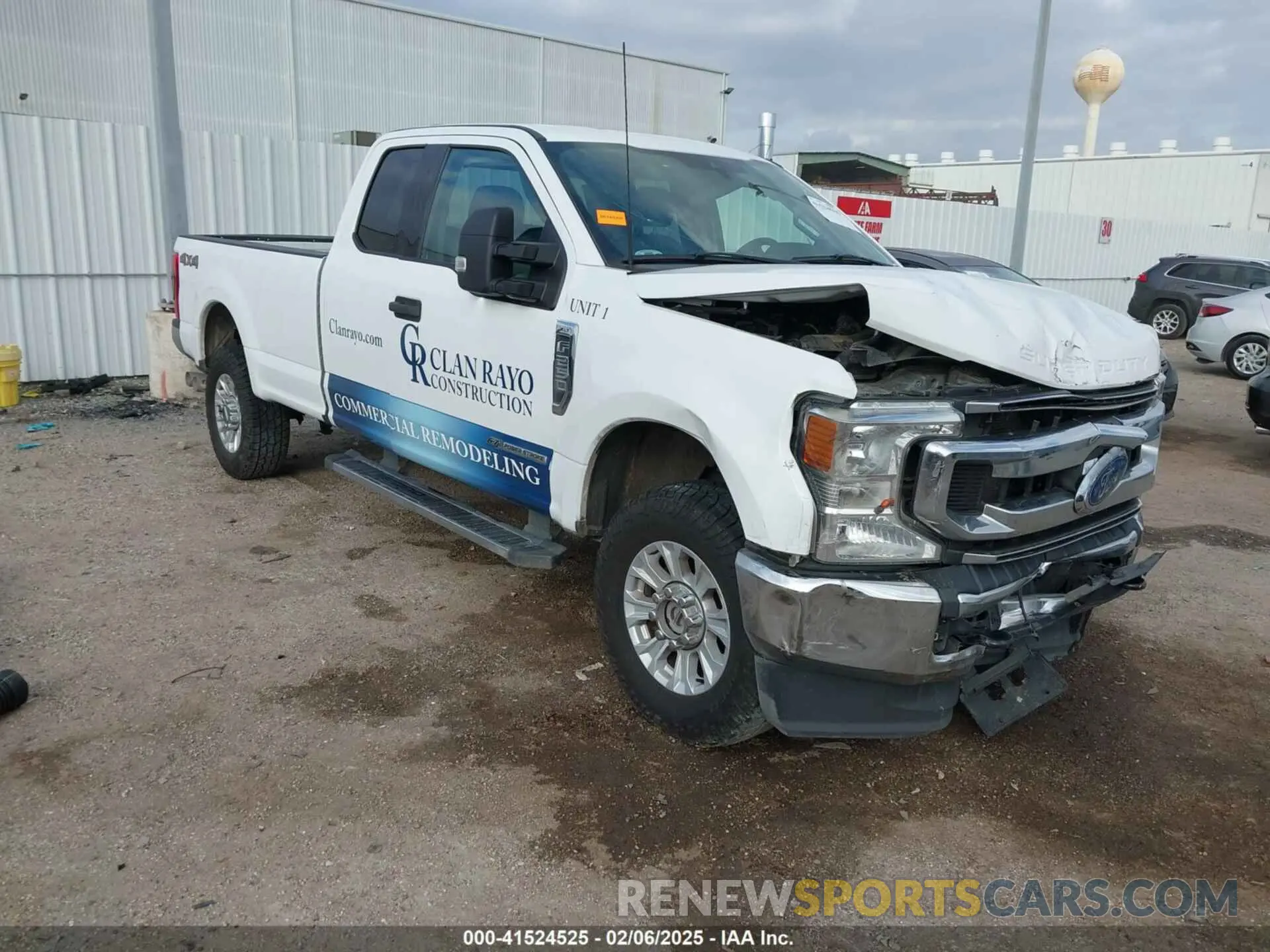 1 Photograph of a damaged car 1FT7X2BT9MEE07062 FORD F-250 2021