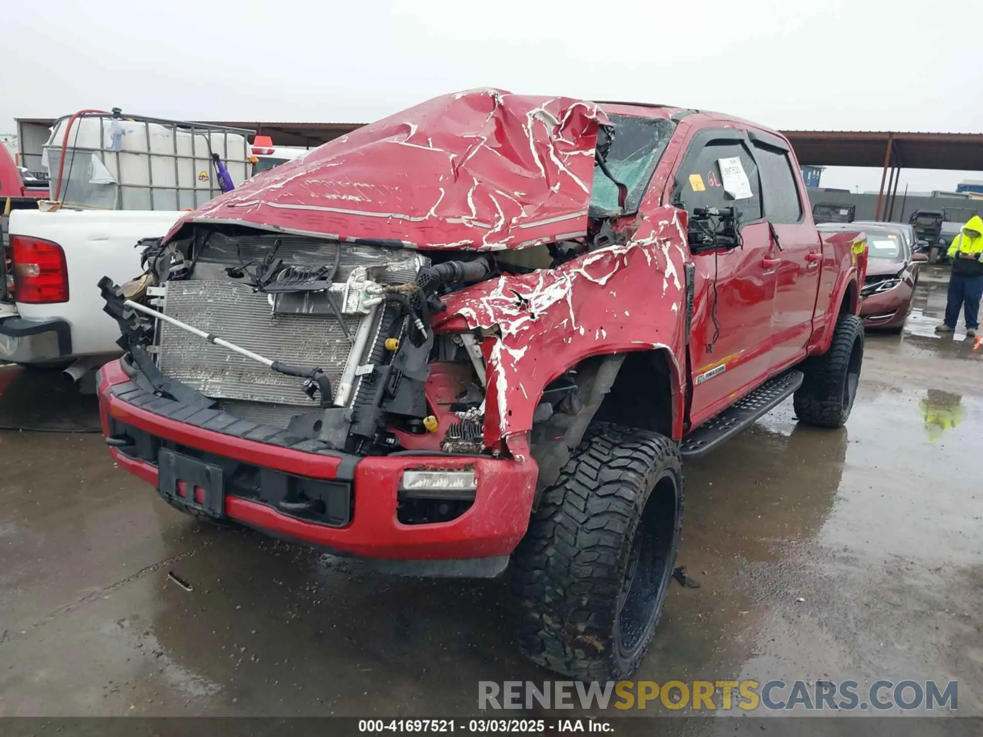 11 Photograph of a damaged car 1FT8W2BT0MEE08513 FORD F-250 2021