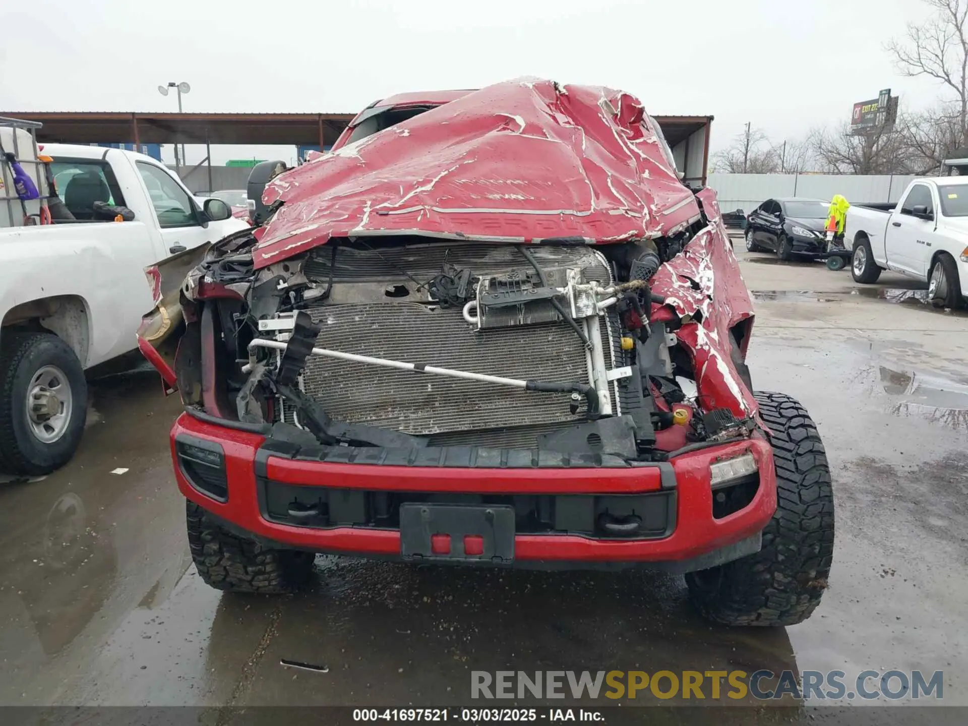 13 Photograph of a damaged car 1FT8W2BT0MEE08513 FORD F-250 2021