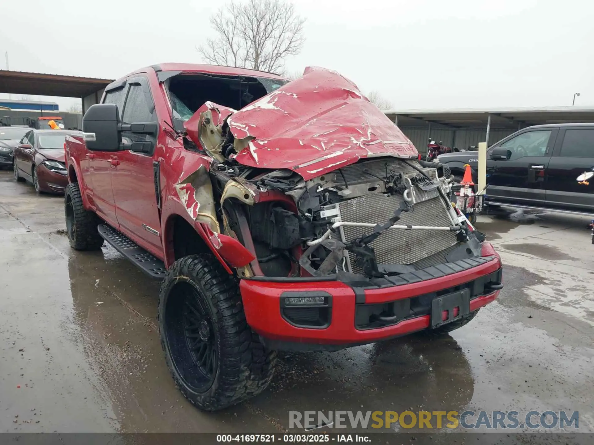 2 Photograph of a damaged car 1FT8W2BT0MEE08513 FORD F-250 2021