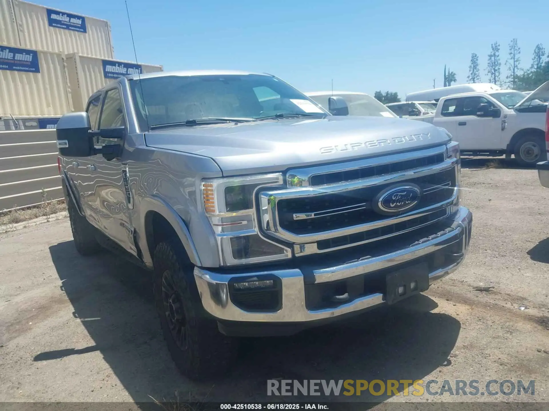 1 Photograph of a damaged car 1FT8W2BT1MEC08112 FORD F-250 2021