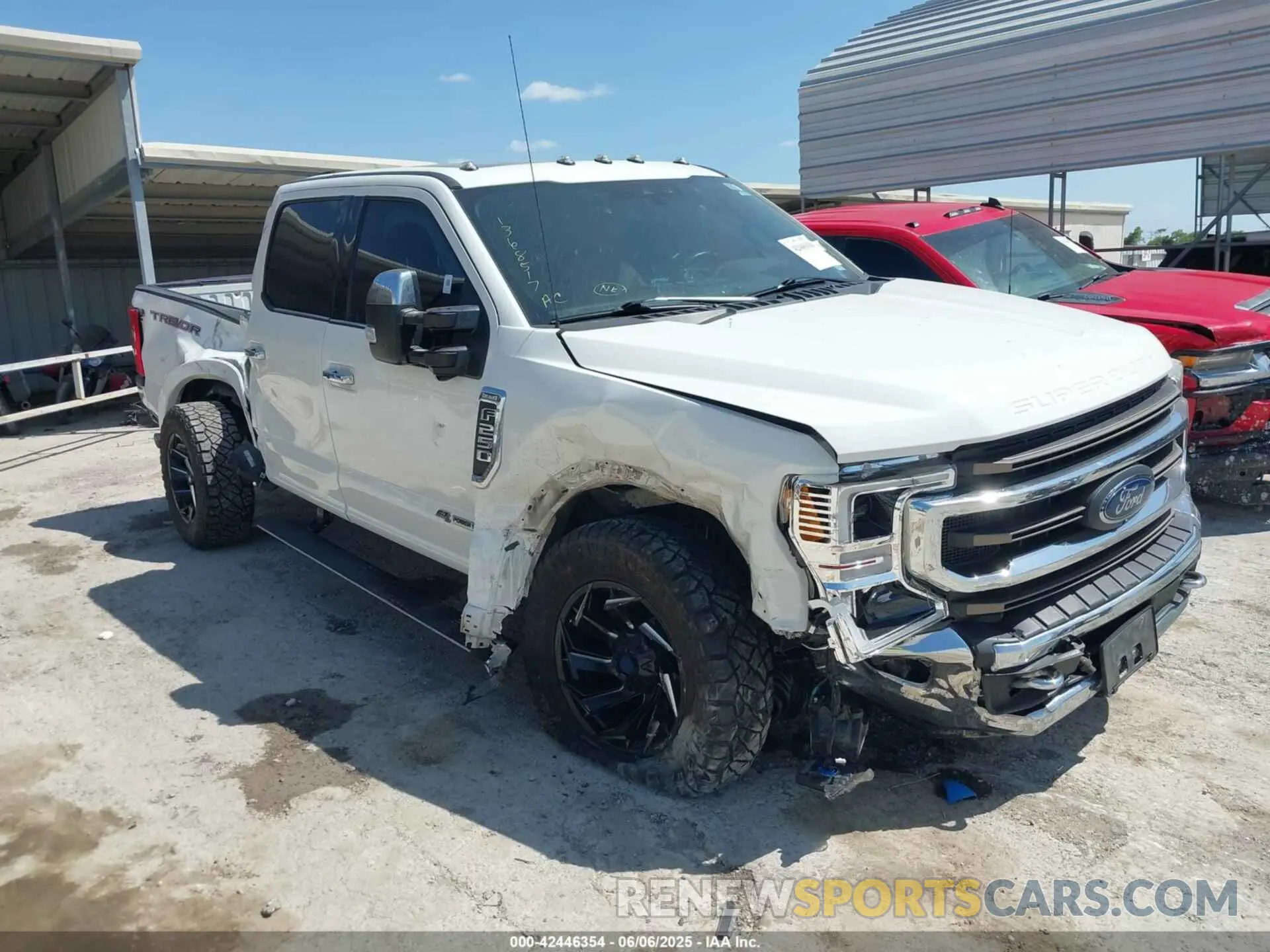 1 Photograph of a damaged car 1FT8W2BT6MEC87793 FORD F-250 2021