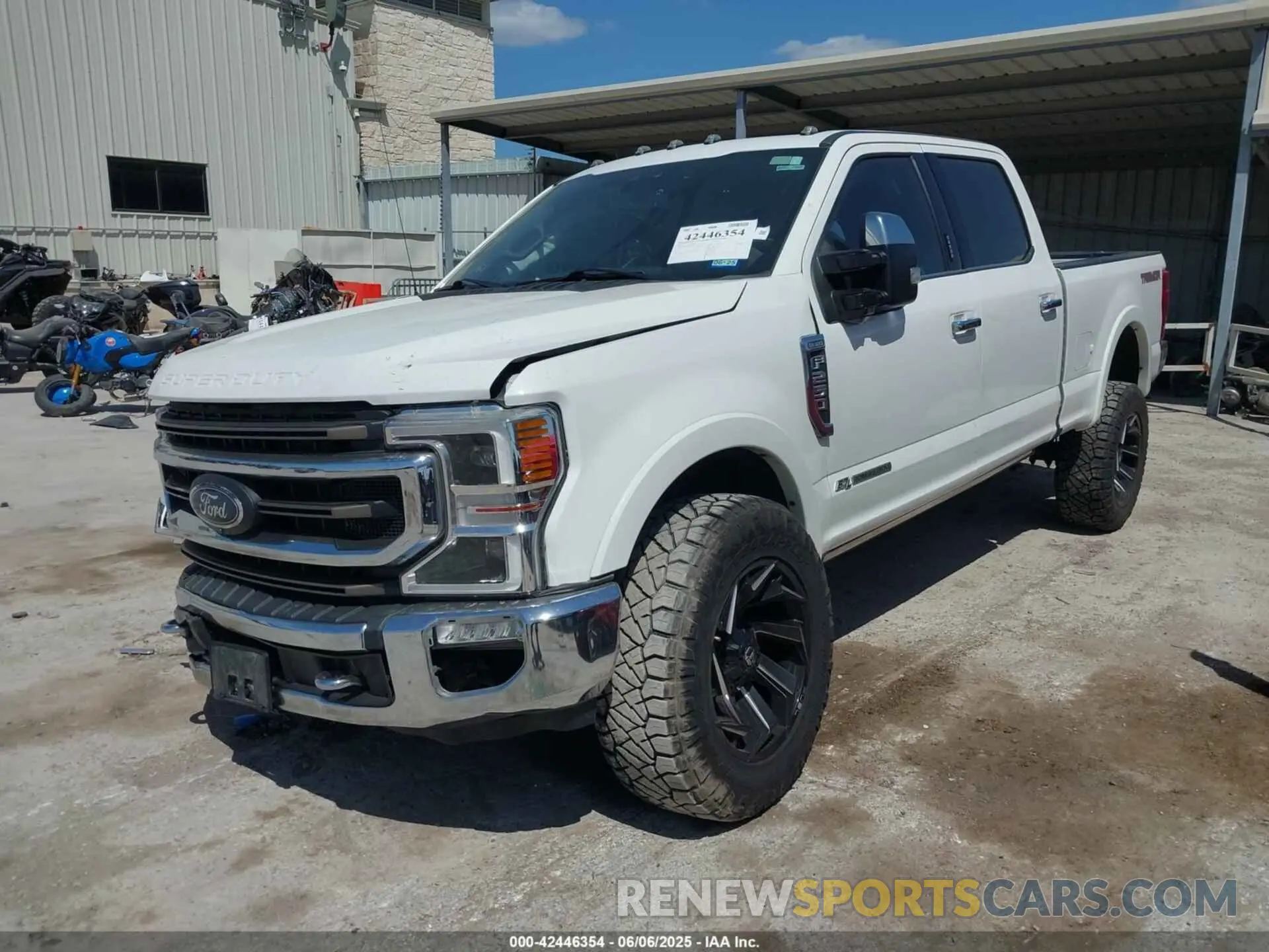 2 Photograph of a damaged car 1FT8W2BT6MEC87793 FORD F-250 2021