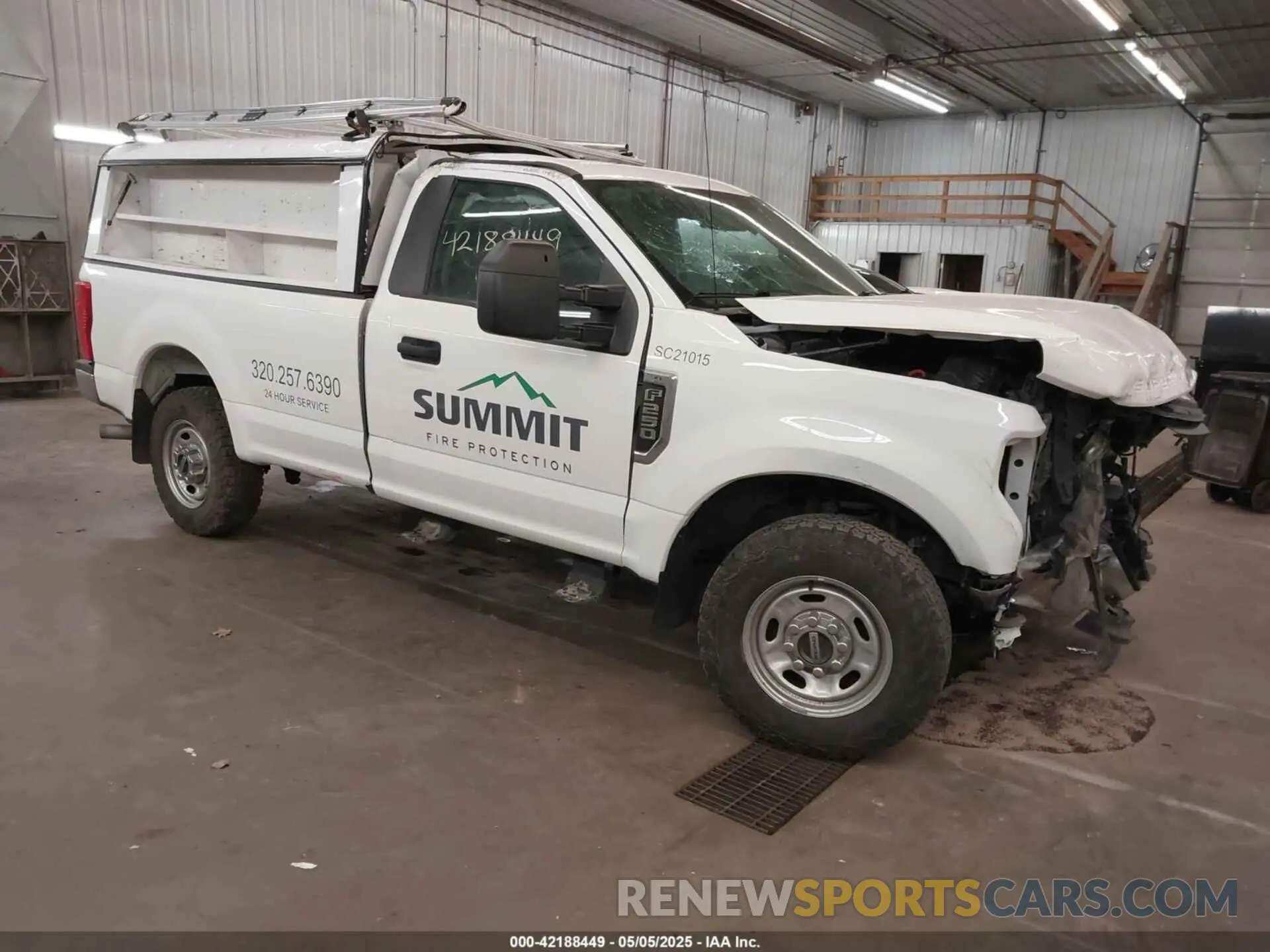 1 Photograph of a damaged car 1FTBF2A60MED45575 FORD F-250 2021