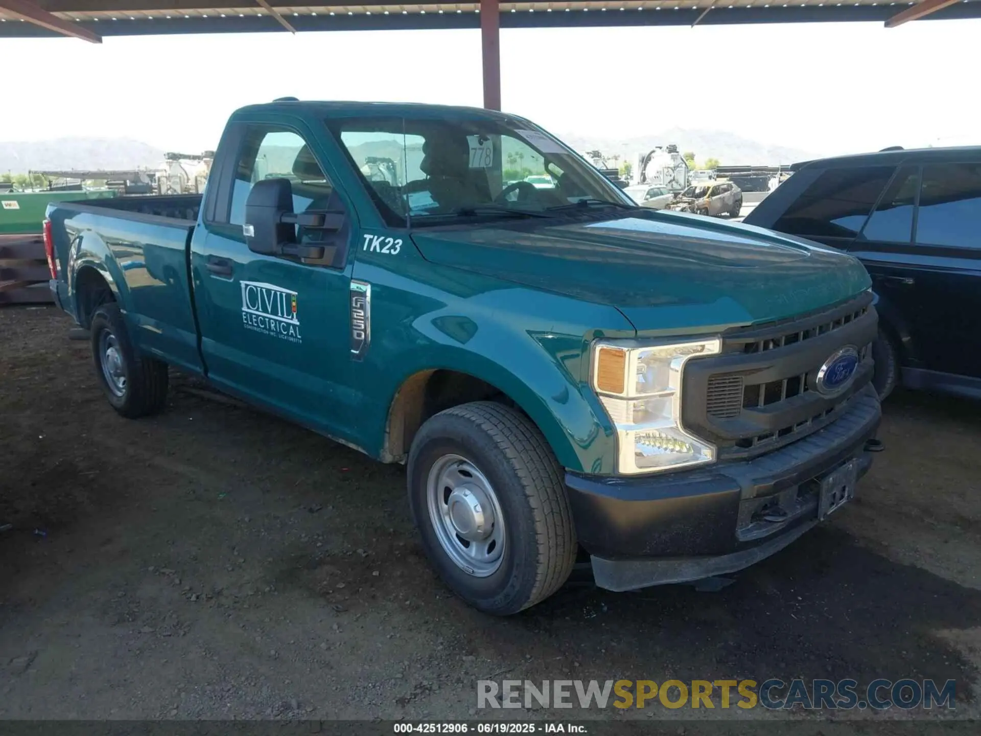 1 Photograph of a damaged car 1FTBF2A67MEC63116 FORD F-250 2021