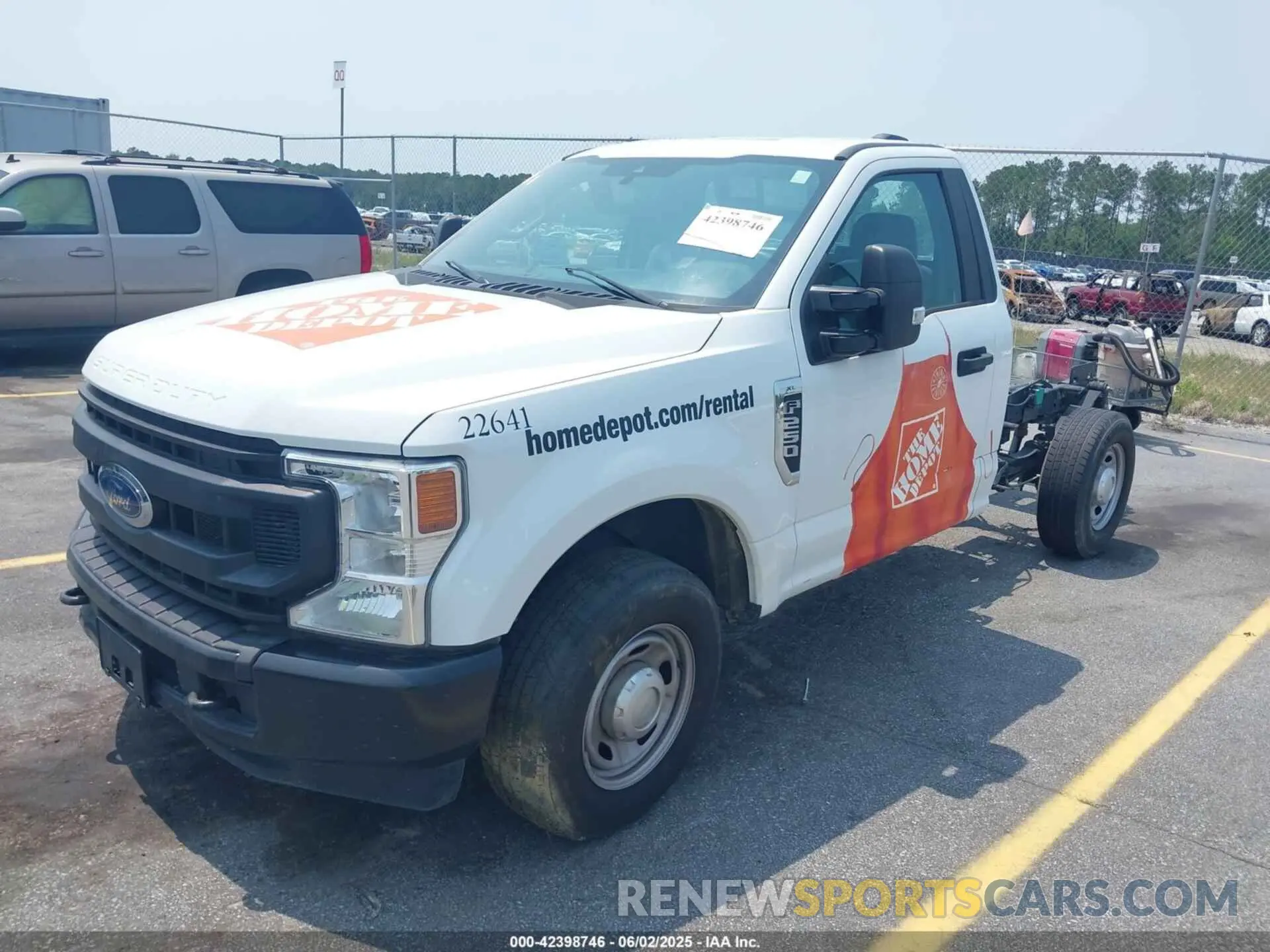 2 Photograph of a damaged car 1FDBF2A6XNED47783 FORD F-250 2022