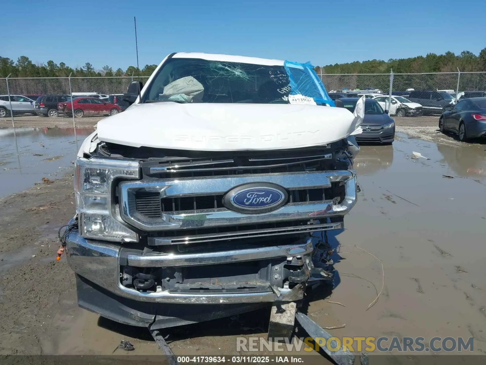 12 Photograph of a damaged car 1FT7W2B60NEG43131 FORD F-250 2022