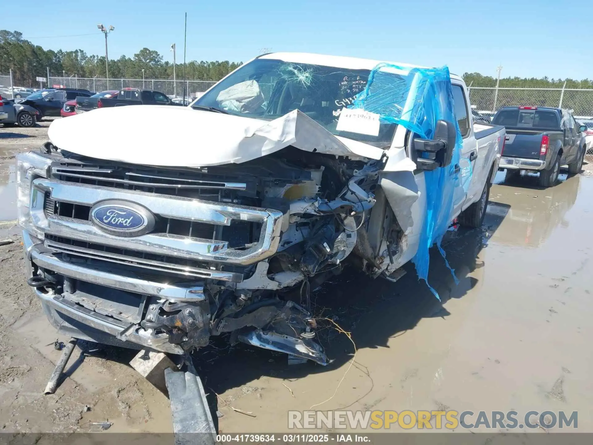 2 Photograph of a damaged car 1FT7W2B60NEG43131 FORD F-250 2022