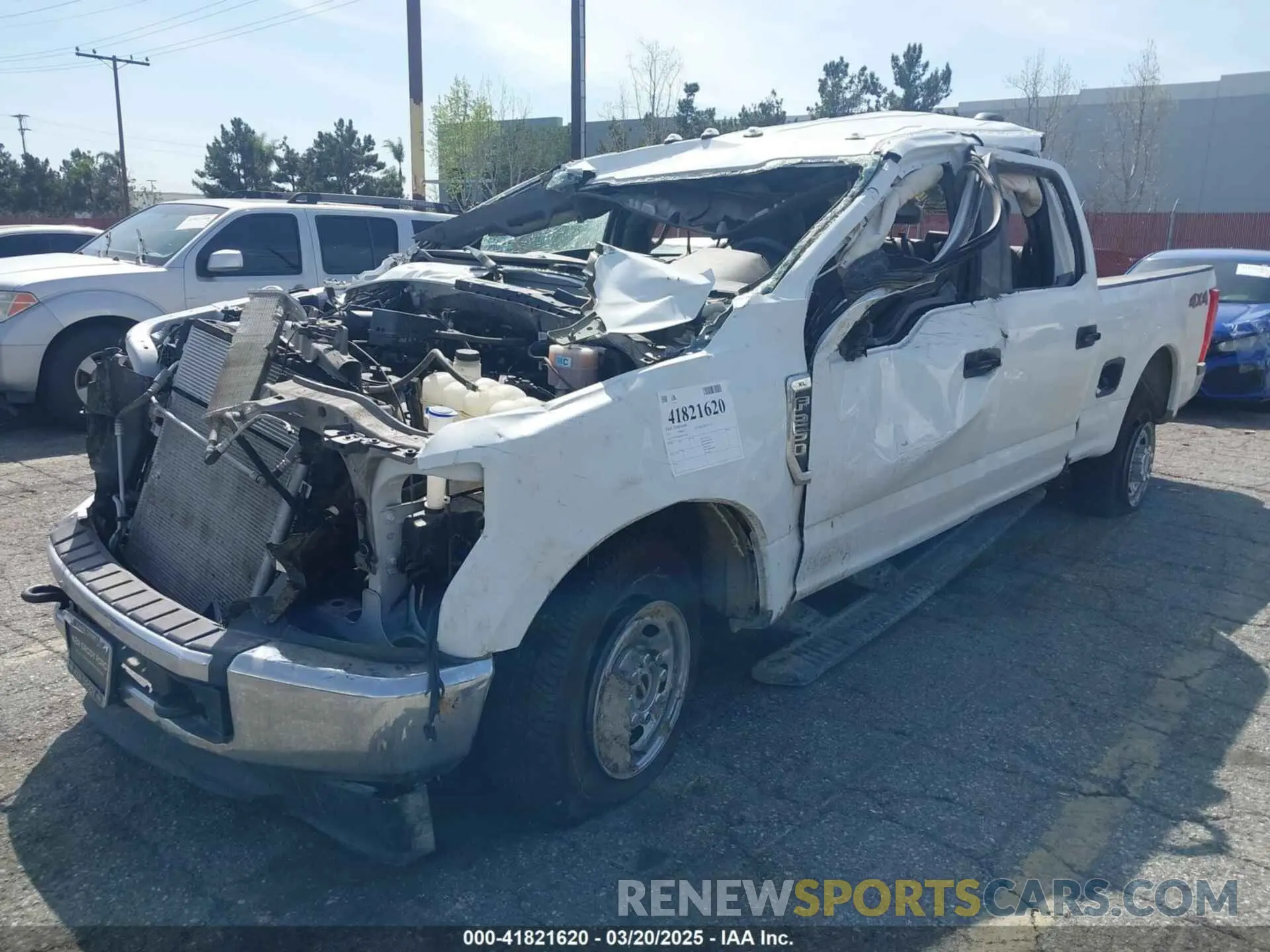 2 Photograph of a damaged car 1FT7W2B63NEE52898 FORD F-250 2022