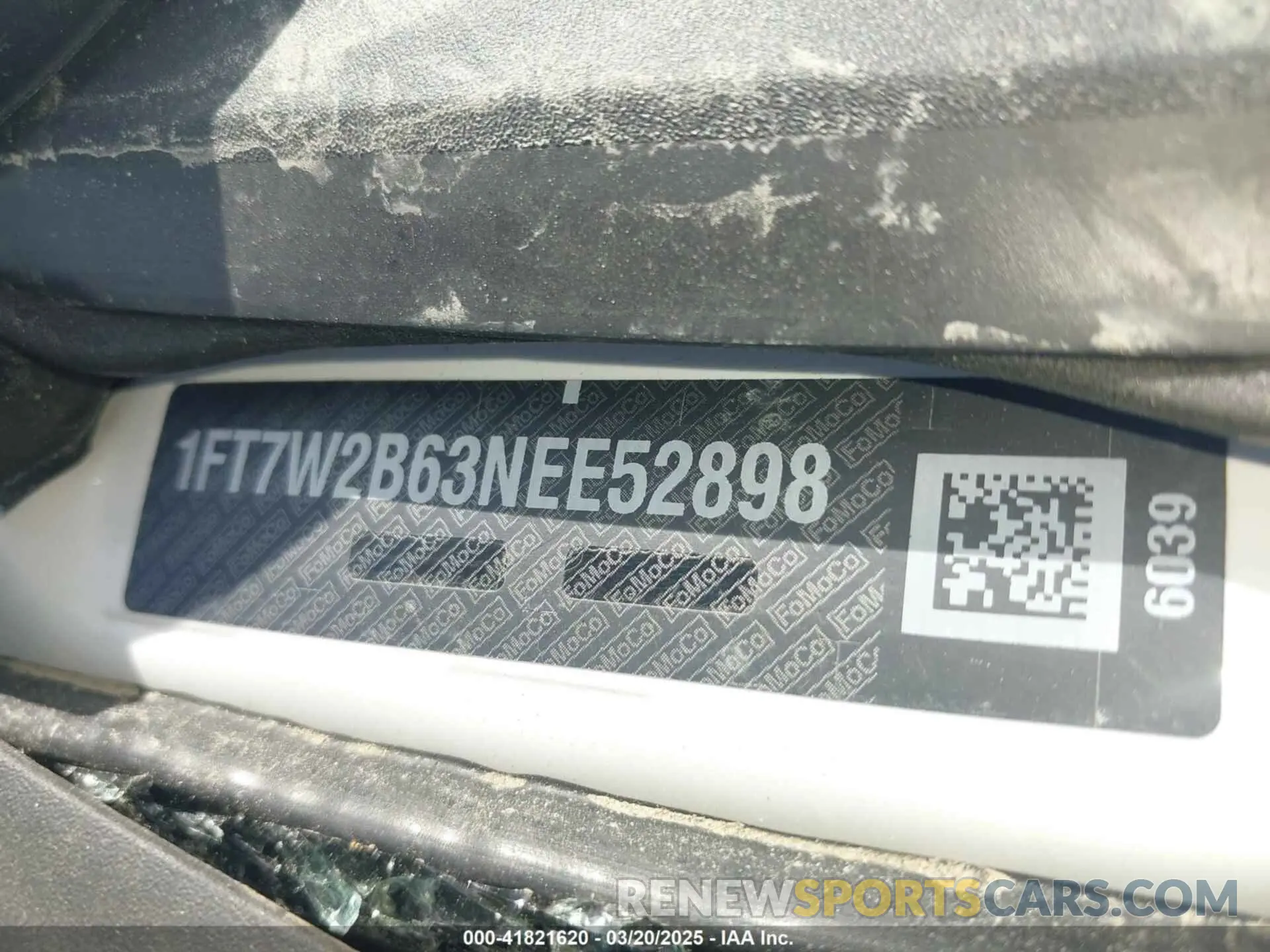 9 Photograph of a damaged car 1FT7W2B63NEE52898 FORD F-250 2022