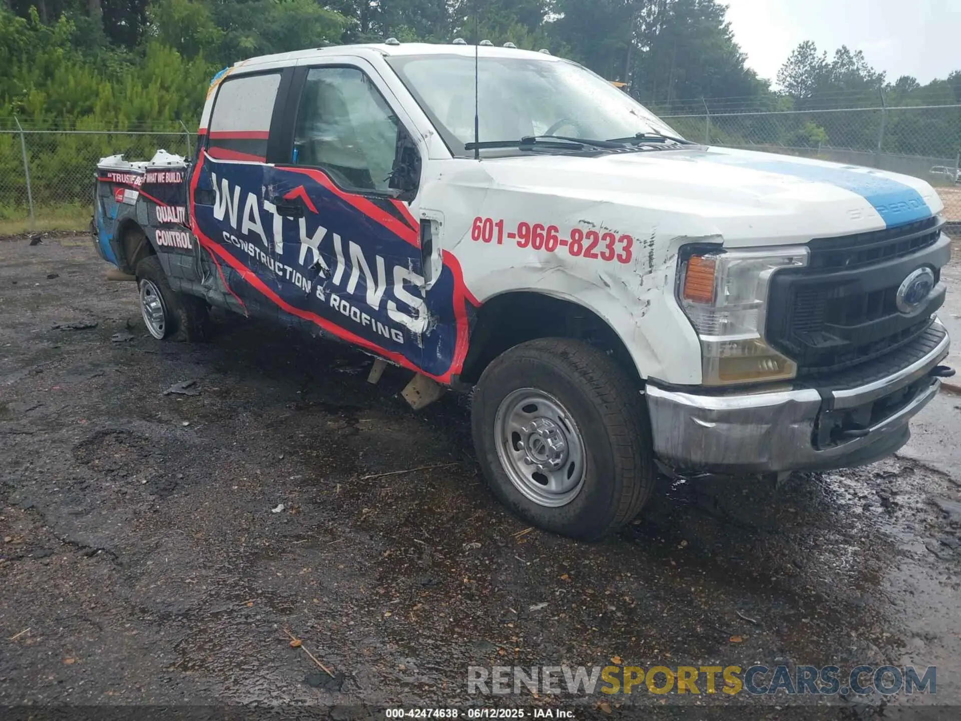1 Photograph of a damaged car 1FT7W2B67NEF62742 FORD F-250 2022