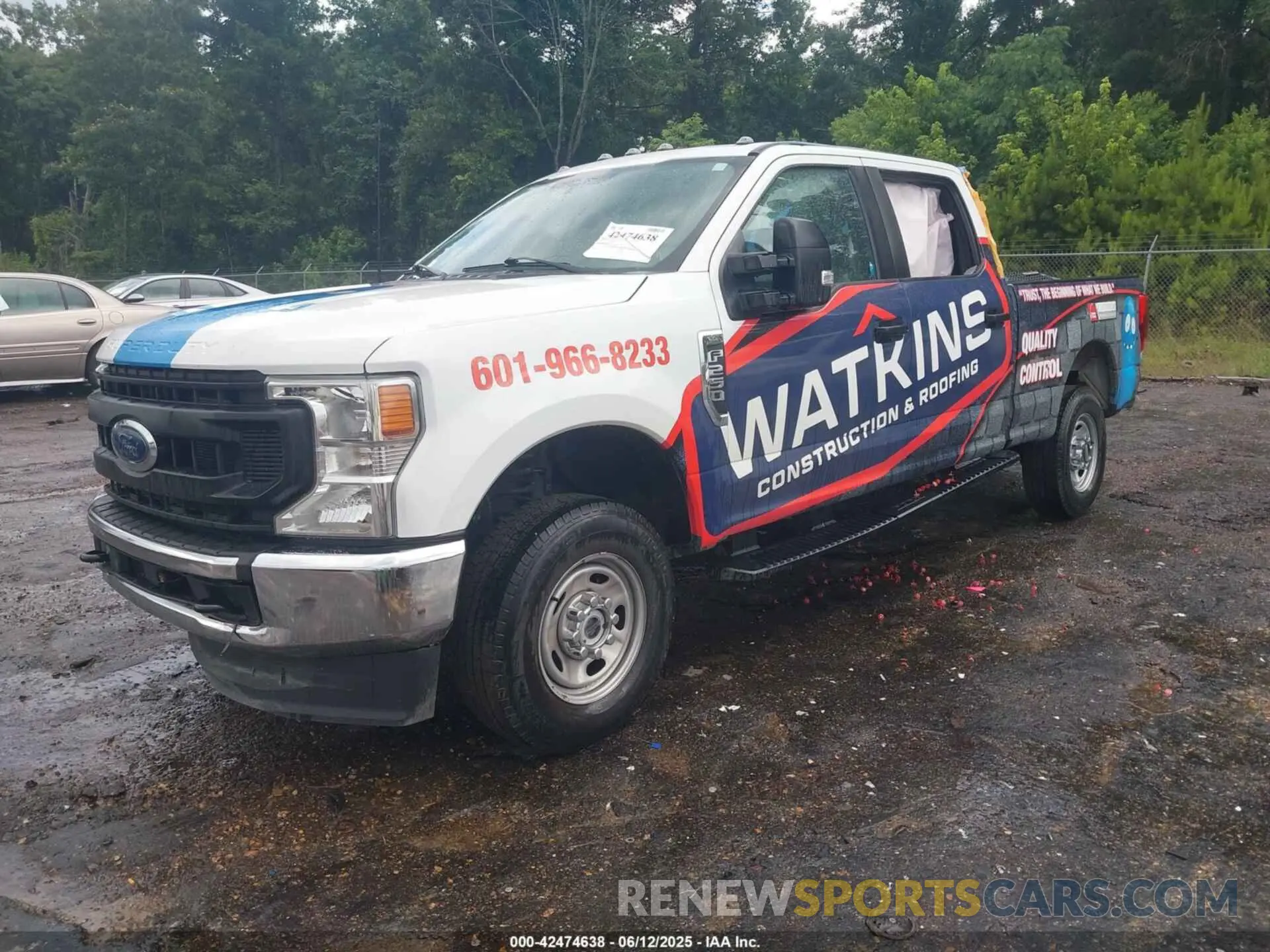 2 Photograph of a damaged car 1FT7W2B67NEF62742 FORD F-250 2022